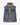 Blaue Denim Handgefertigte Verzierte Stretch - Denimweste von Dassios - Vests DASSIOS