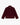 Bordeauxrote 2 Fädig Gewalkte Cashmere Kurzjacke Gold Trim von Lunaria - Knitwear LUNARIA