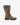 Washed Leaf Cremefarbene Mittelhohe Biker Suede Stiefel von Cordwainer - Shoes CORDWAINER
