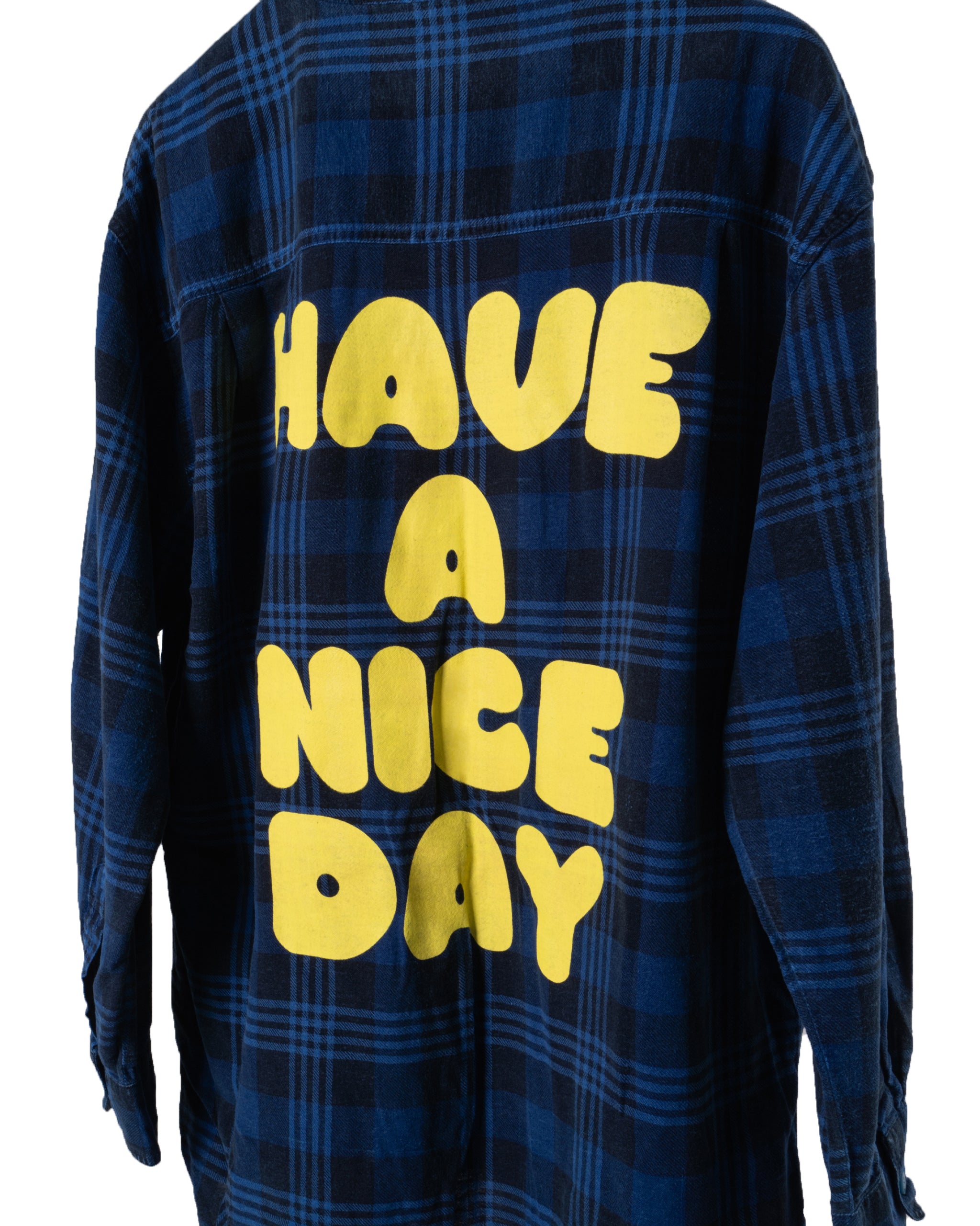 VINTAGE US FLANNEL HAVE A NICE DAY SHIRT