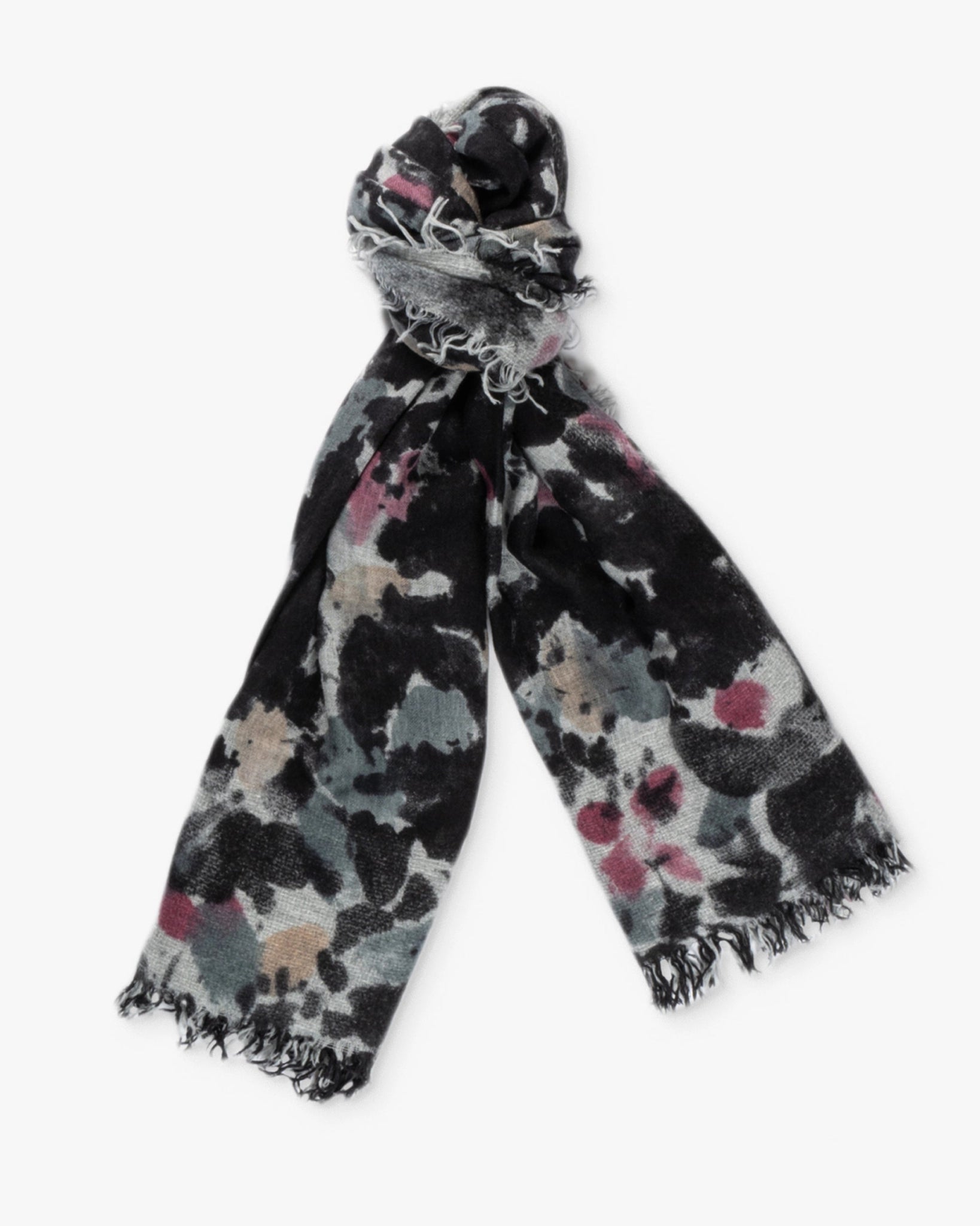 160x160 Woll - Seide - Kaschmir Camouflage Schal von Faliero Sarti - Scarves FALIERO SARTI