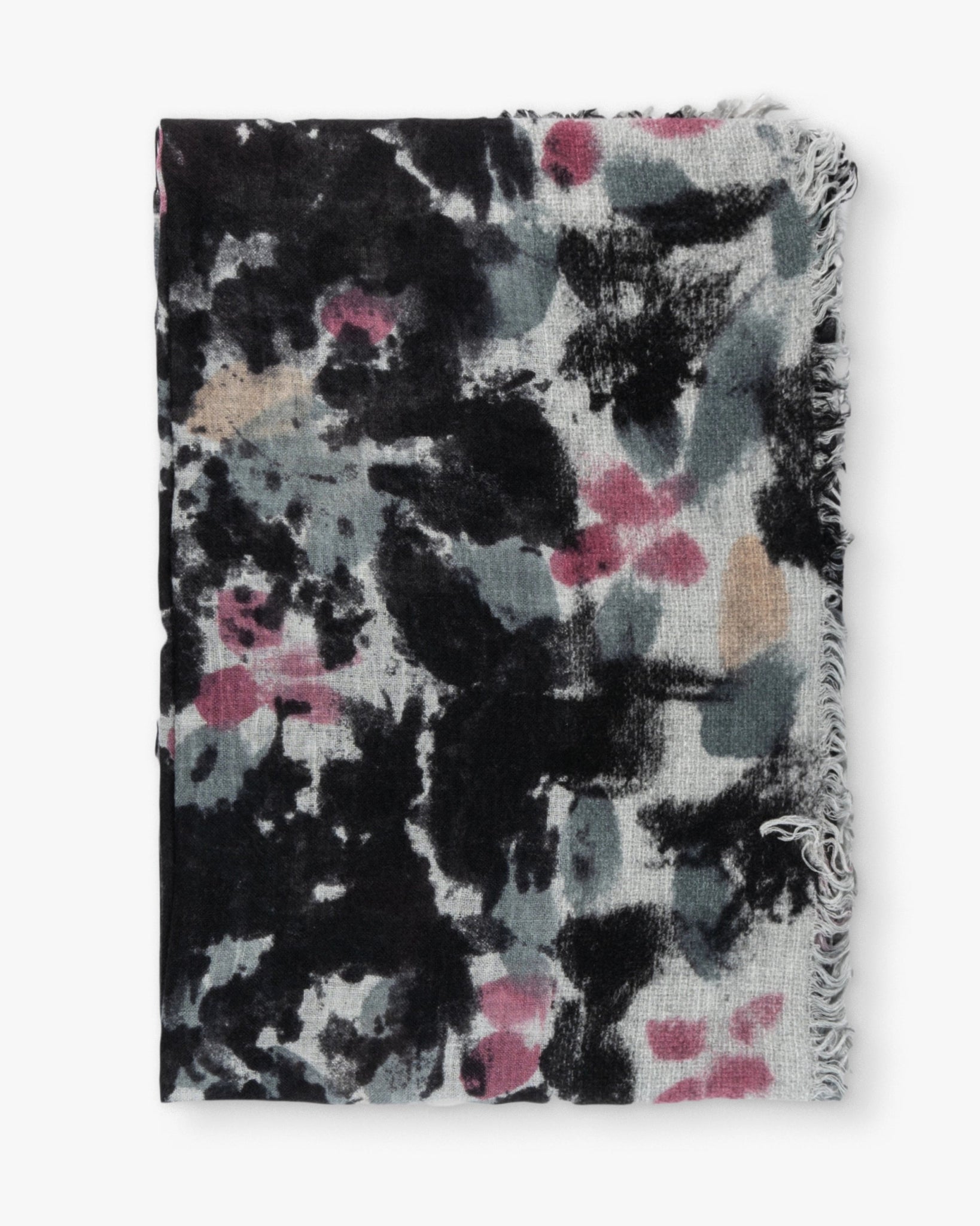 160x160 Woll - Seide - Kaschmir Camouflage Schal von Faliero Sarti - Scarves FALIERO SARTI
