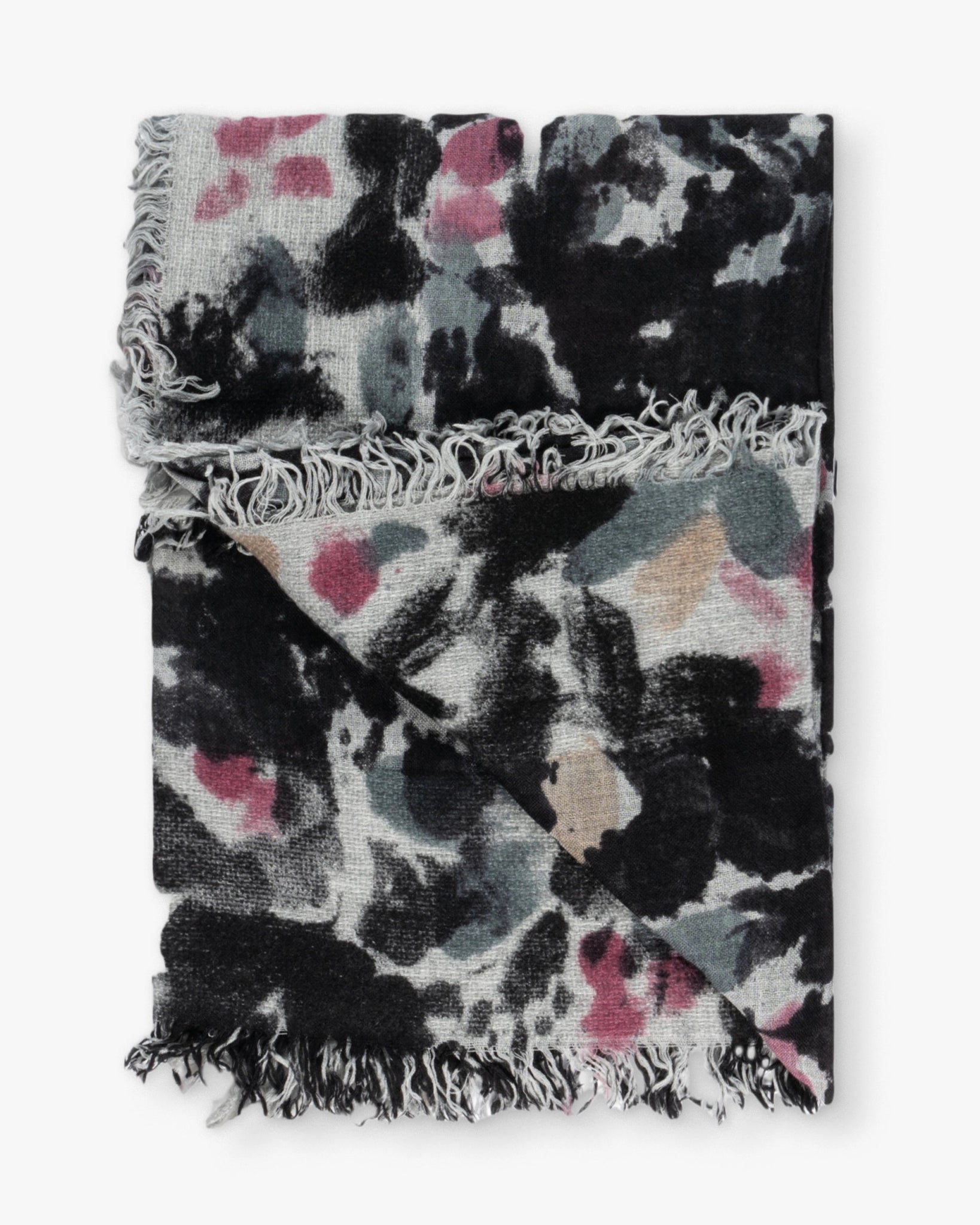 160x160 Woll - Seide - Kaschmir Camouflage Schal von Faliero Sarti - Scarves FALIERO SARTI