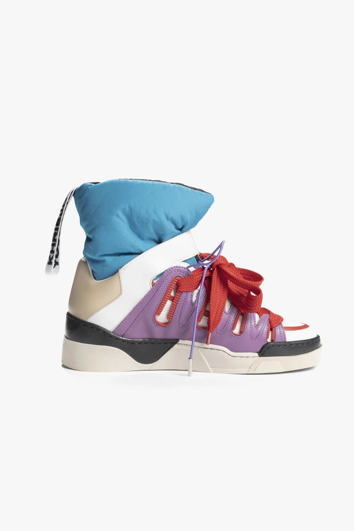 Mehrfarbige gepolsterte Sneaker von Khris Joy
