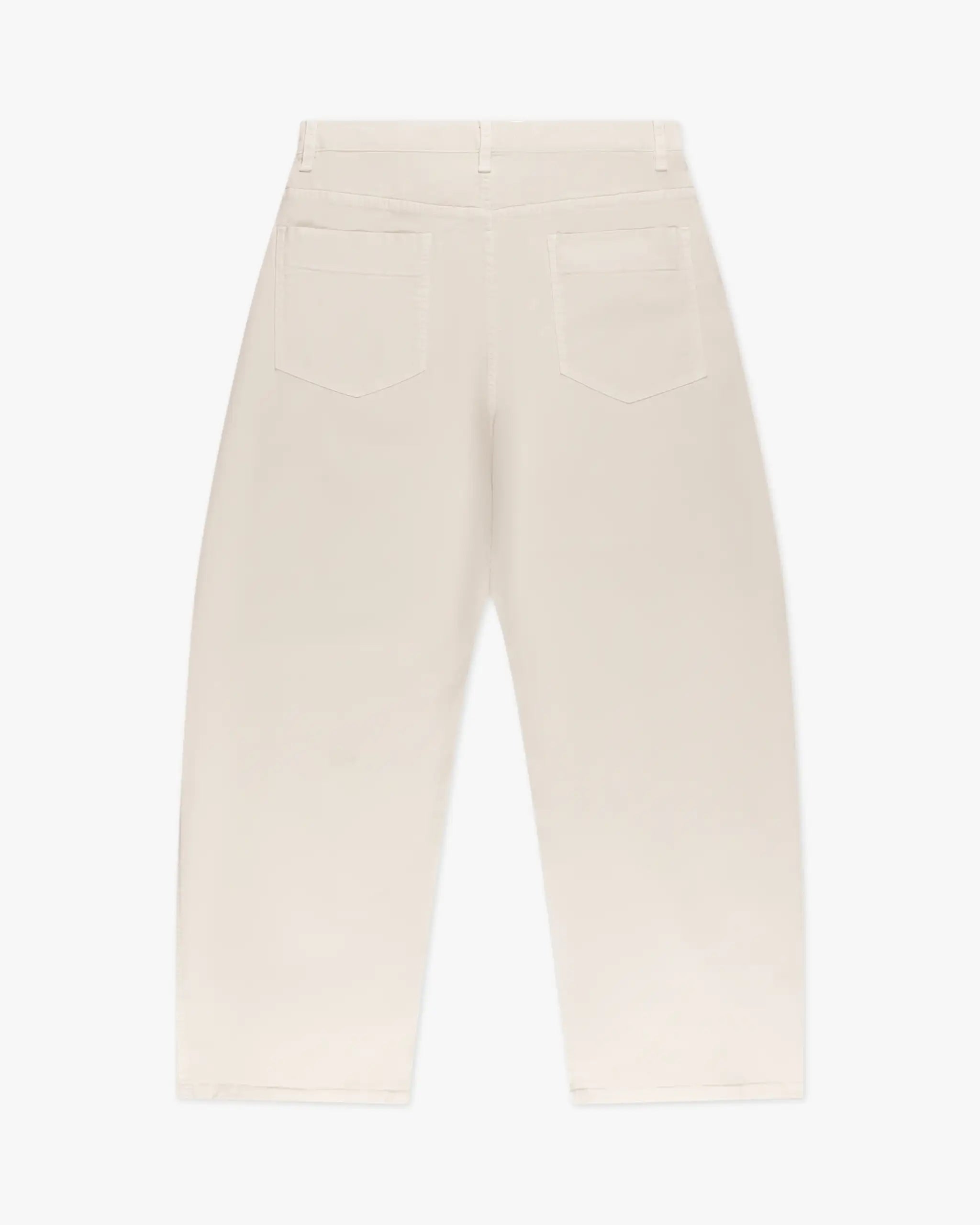 Steingraue Tribeca Pant Baumwoll-Stretch O-Shape Hose von Nili Lotan 42 / Steingrau