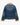 Limitierte Blau Beige Vintage Nerzfell Denimjacke von Seafarer