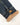 Limitierte Blau Beige Vintage Nerzfell Denimjacke von Seafarer