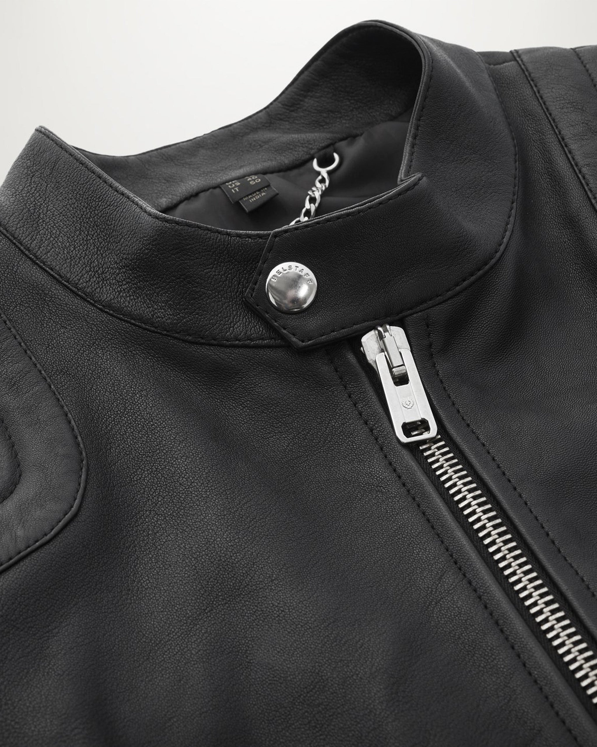 T-RACER LEATHER JACKET