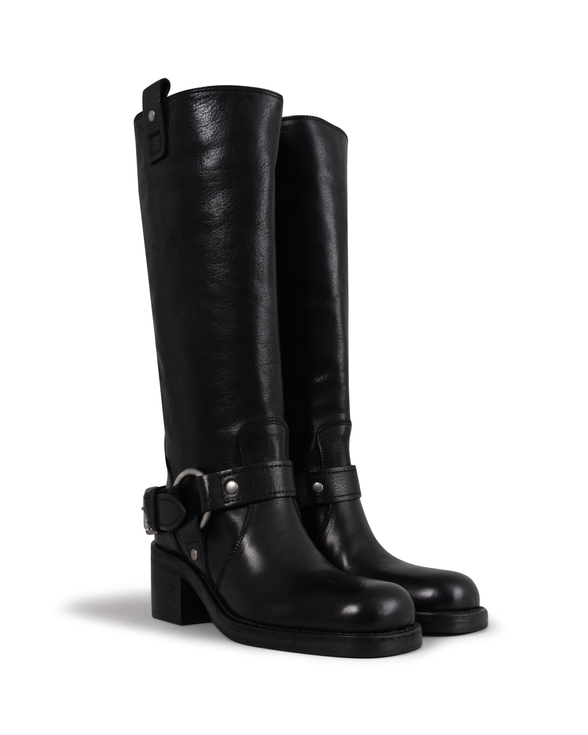 HIGH LAMB BASS BIKER BOOTS