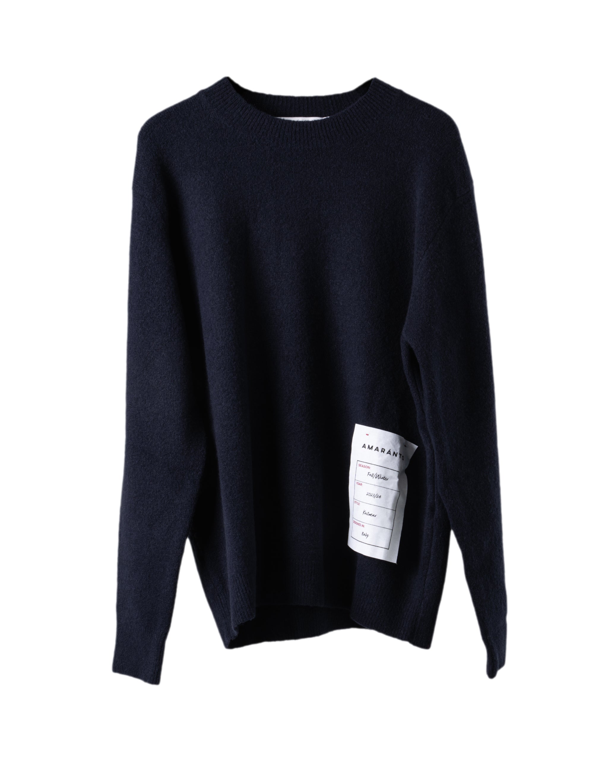 CAHMERE CREW NECK SWEATER