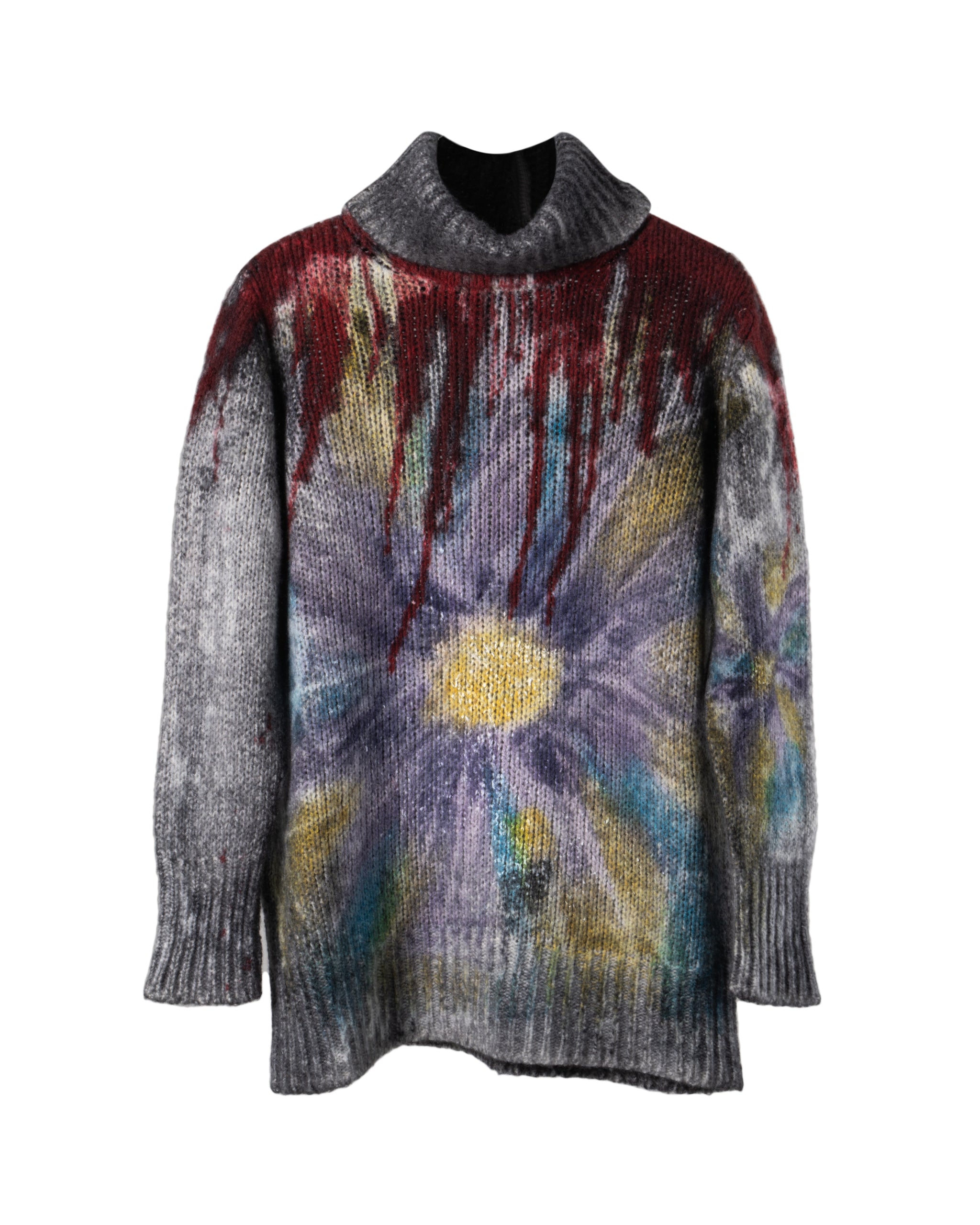 LIQUID ART HIGH NECK PULLOVER