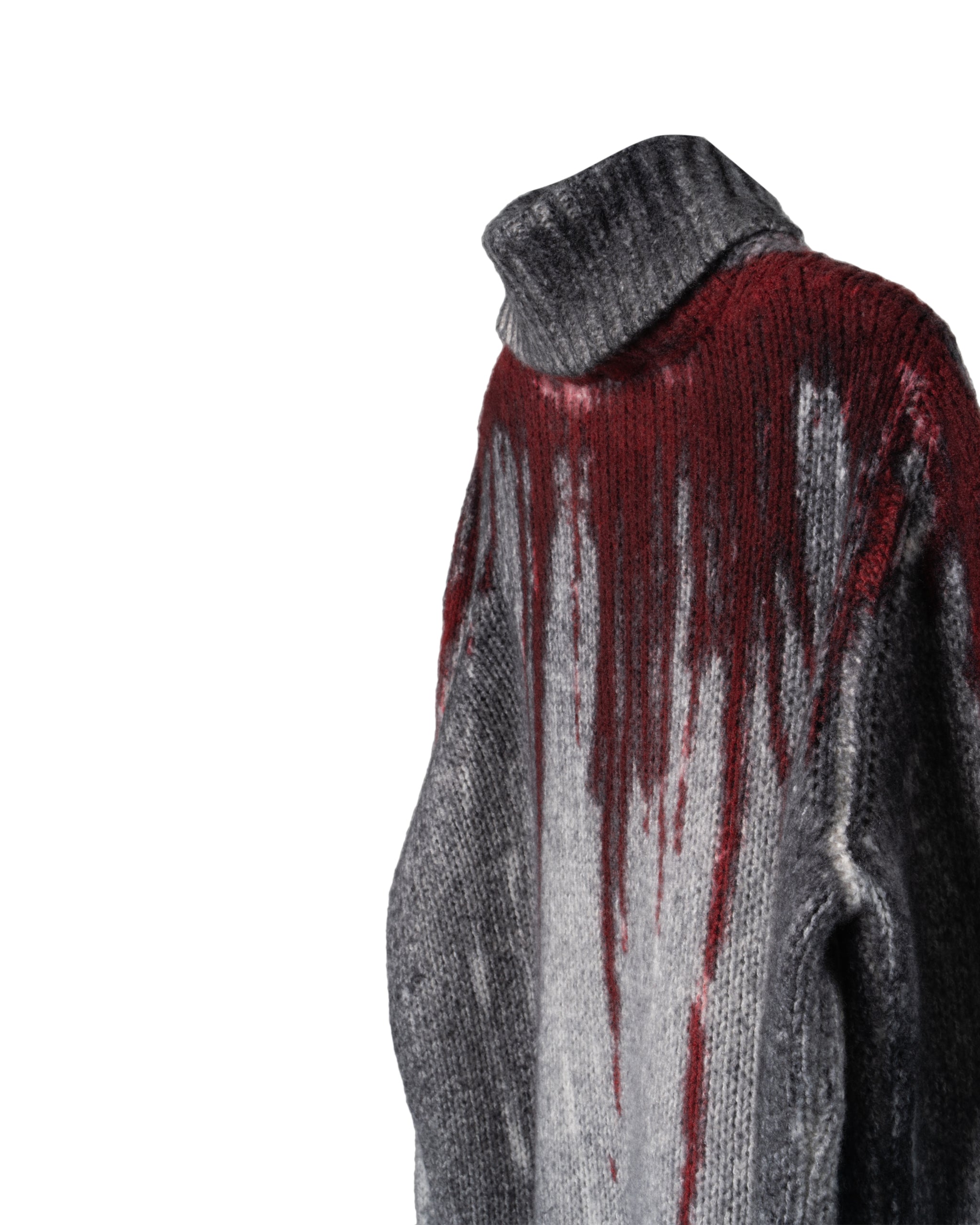 LIQUID ART HIGH NECK PULLOVER