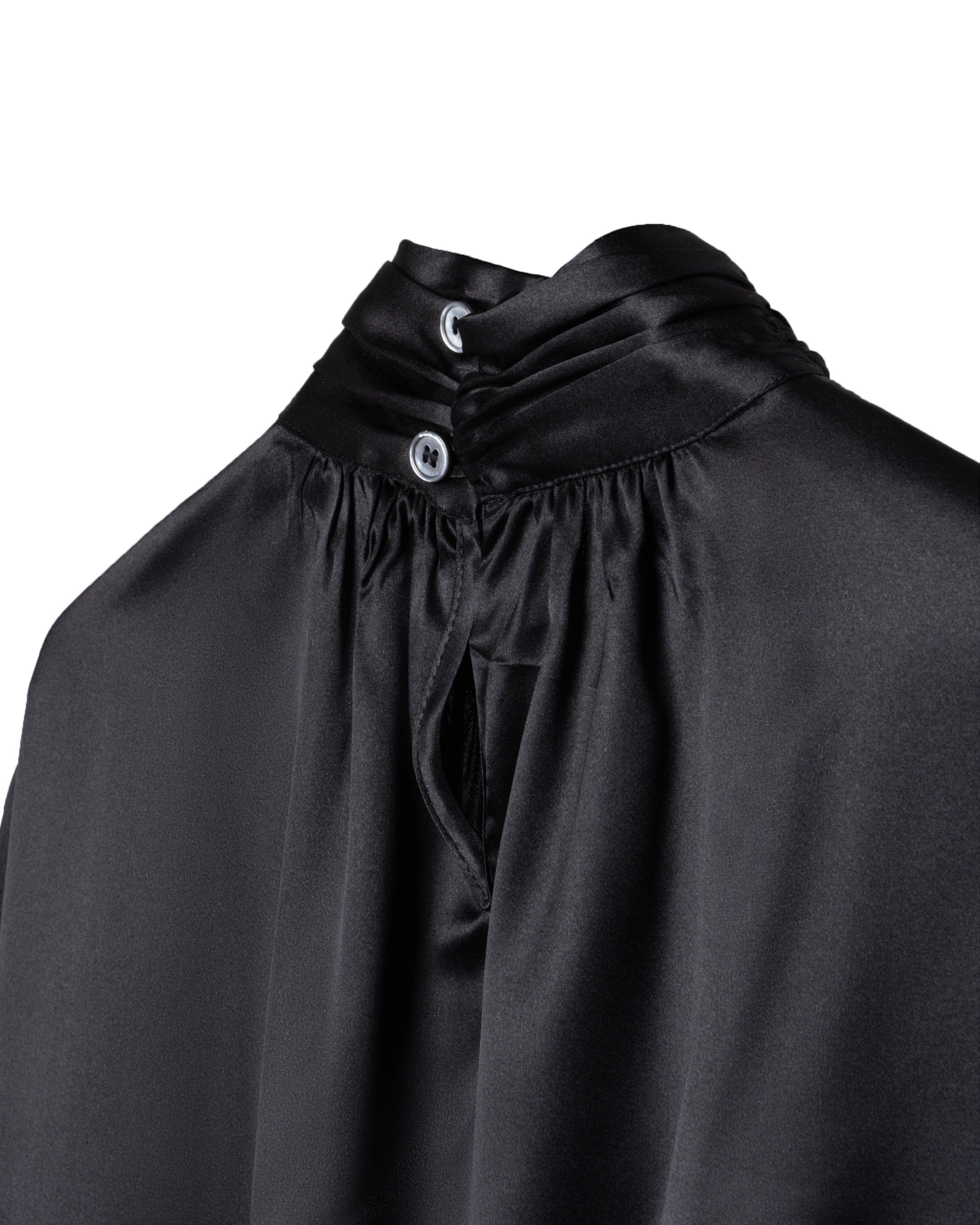YSL SOLID COLOR STRETCH BLOUSE