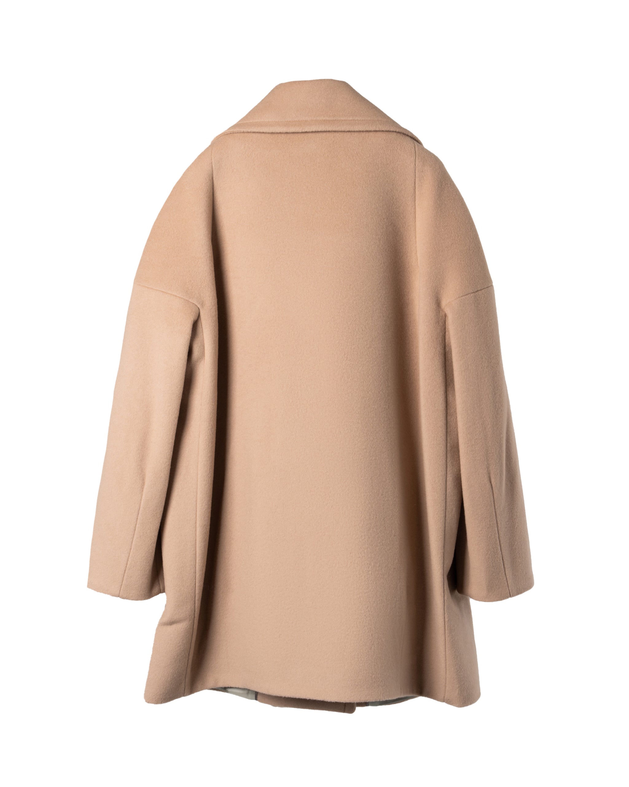 RECYCLED CASHMERE WOOL CABAN JACKET