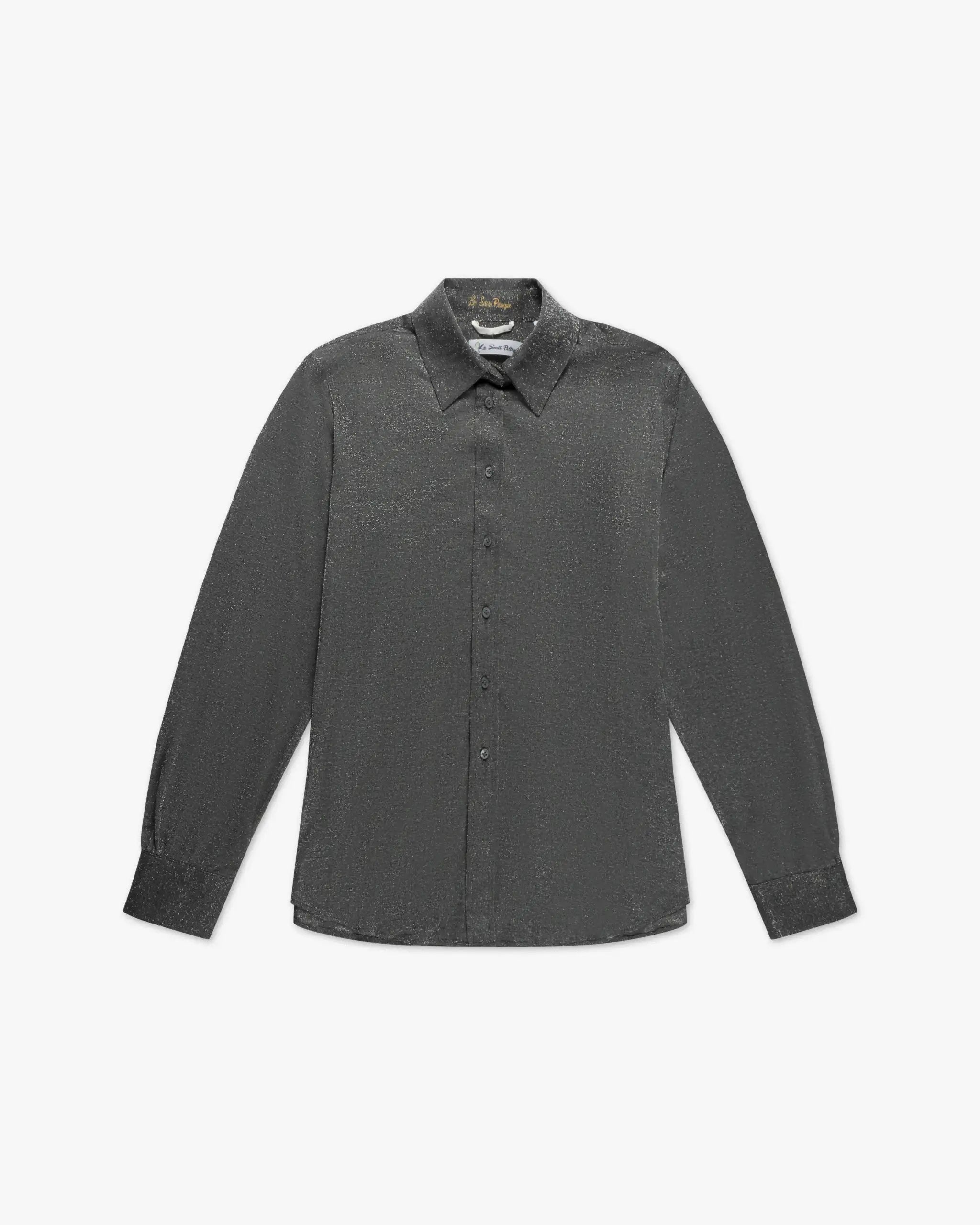 Schwarze Stretch Bluse Regulär von Le Sarte Pettegole