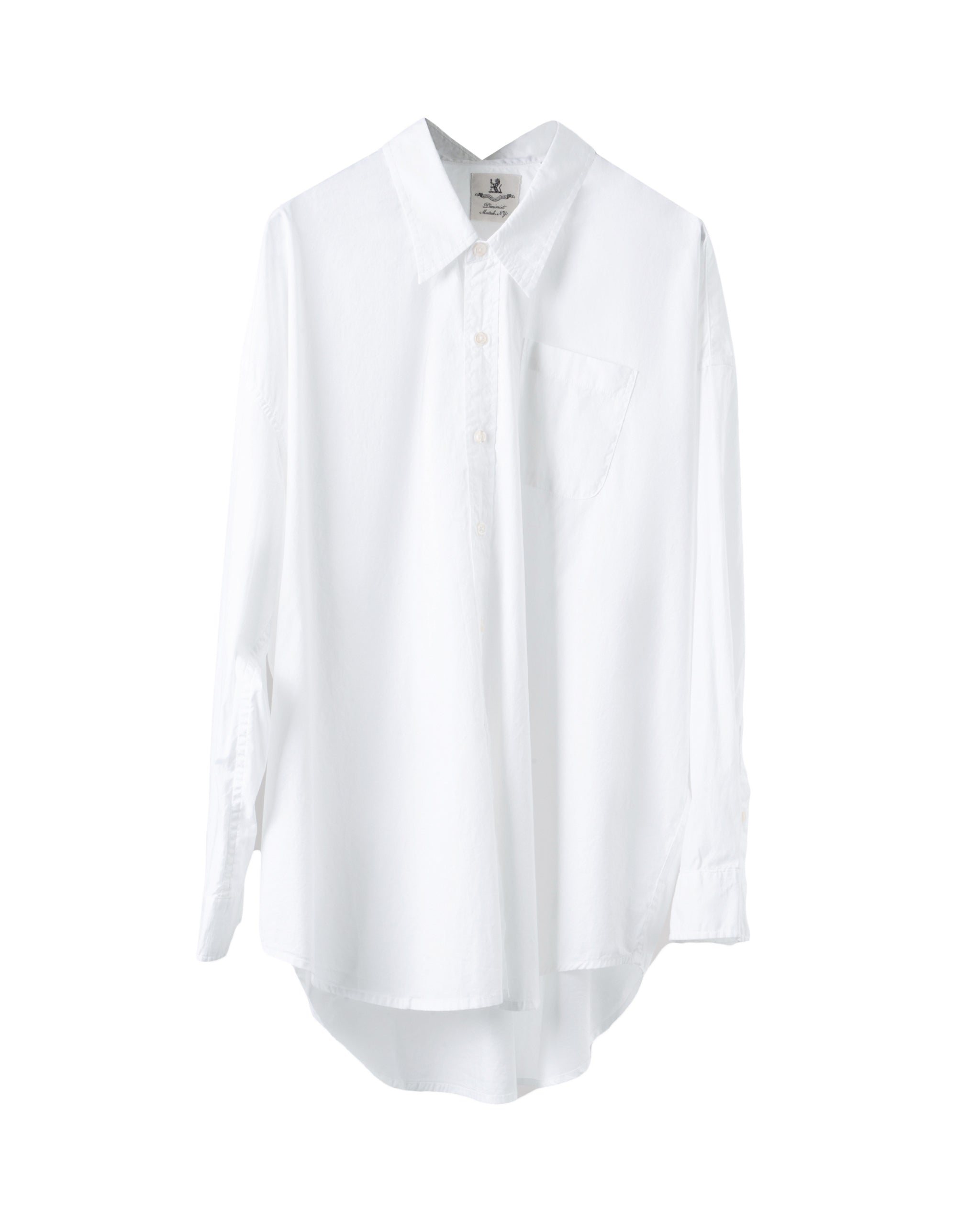 BUTTON FRONT US-POPELIN SHIRT