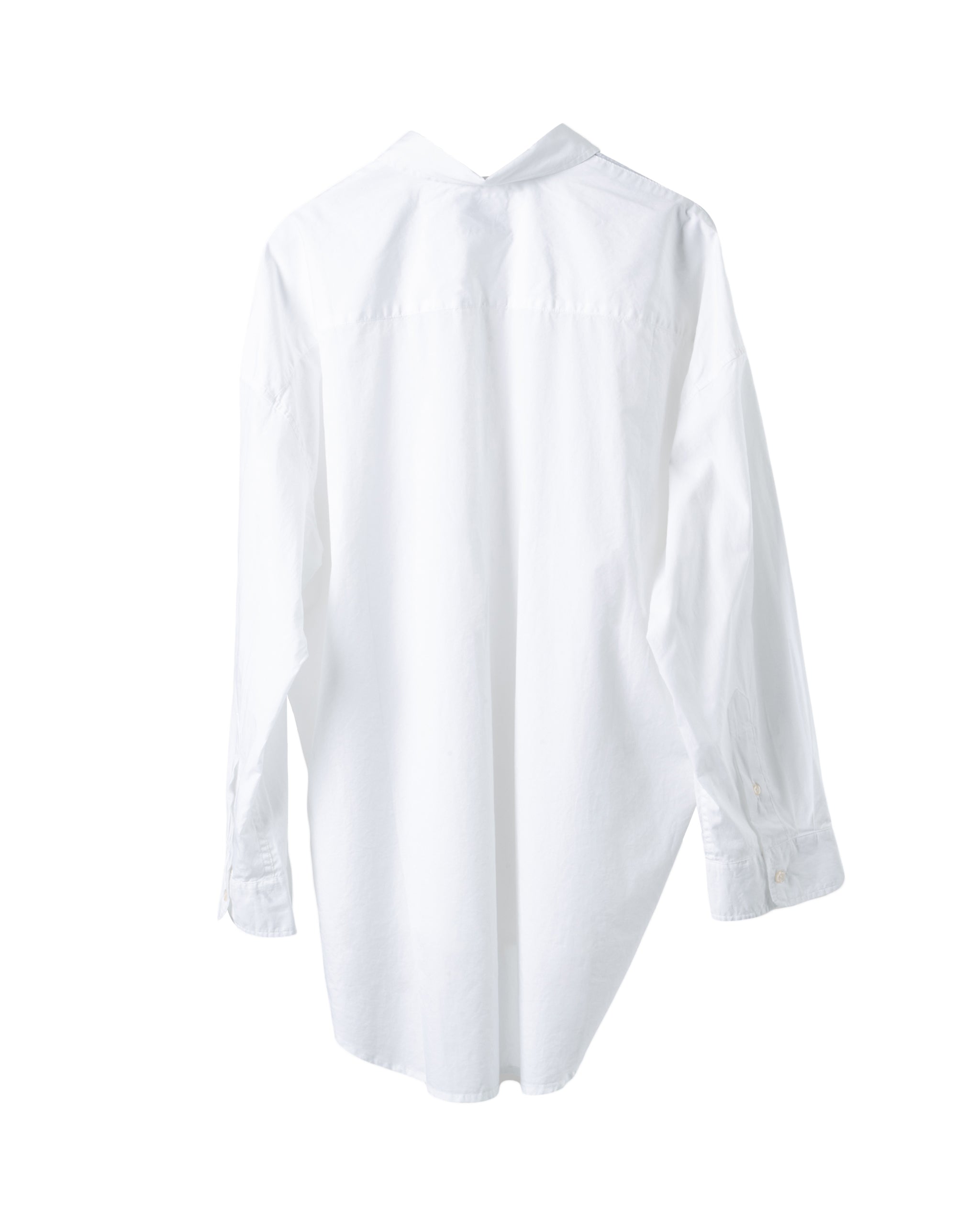 BUTTON FRONT US-POPELIN SHIRT