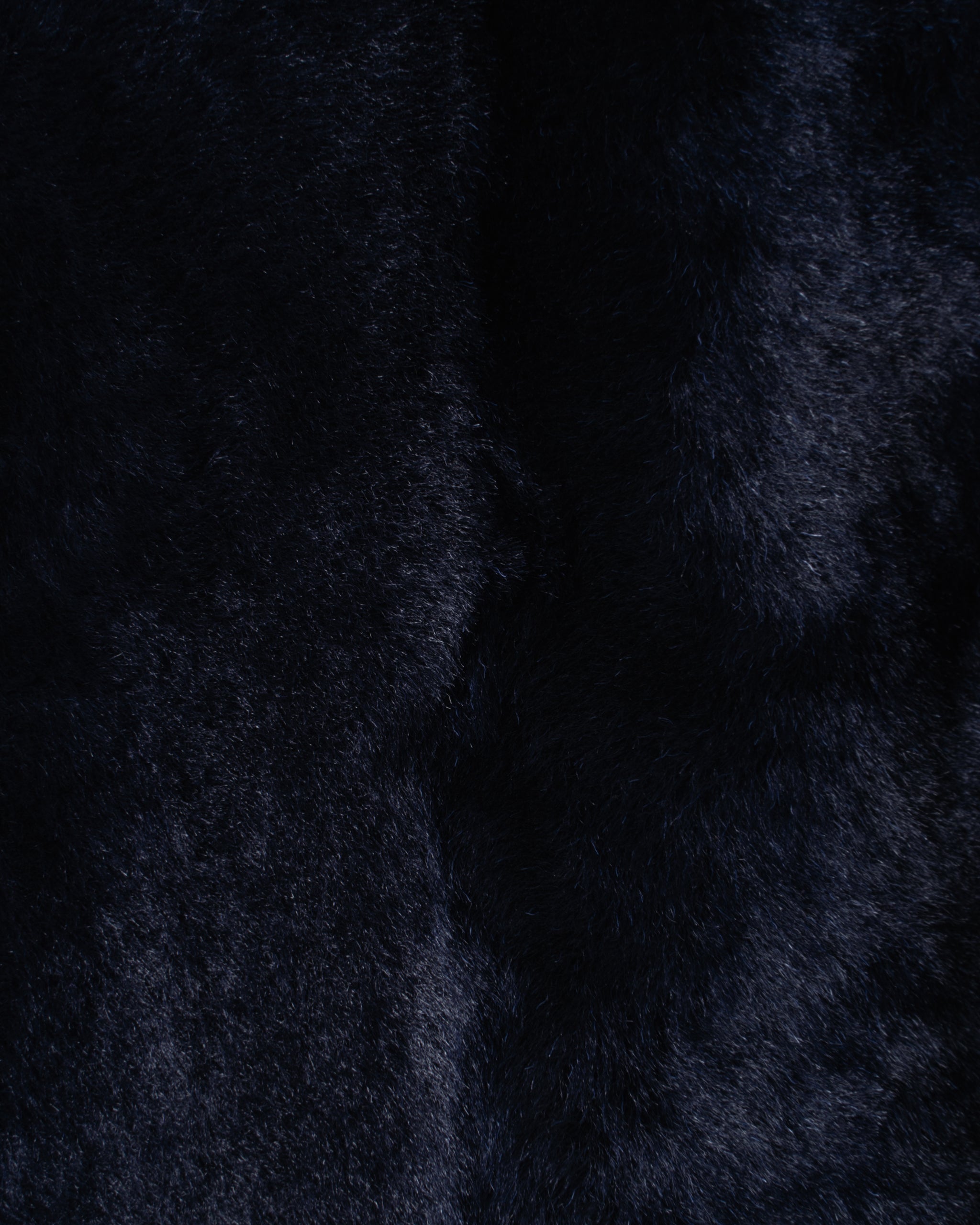 REVERSABLE ASTRAKAN DOUBLEBREAST SHEARLING COAT