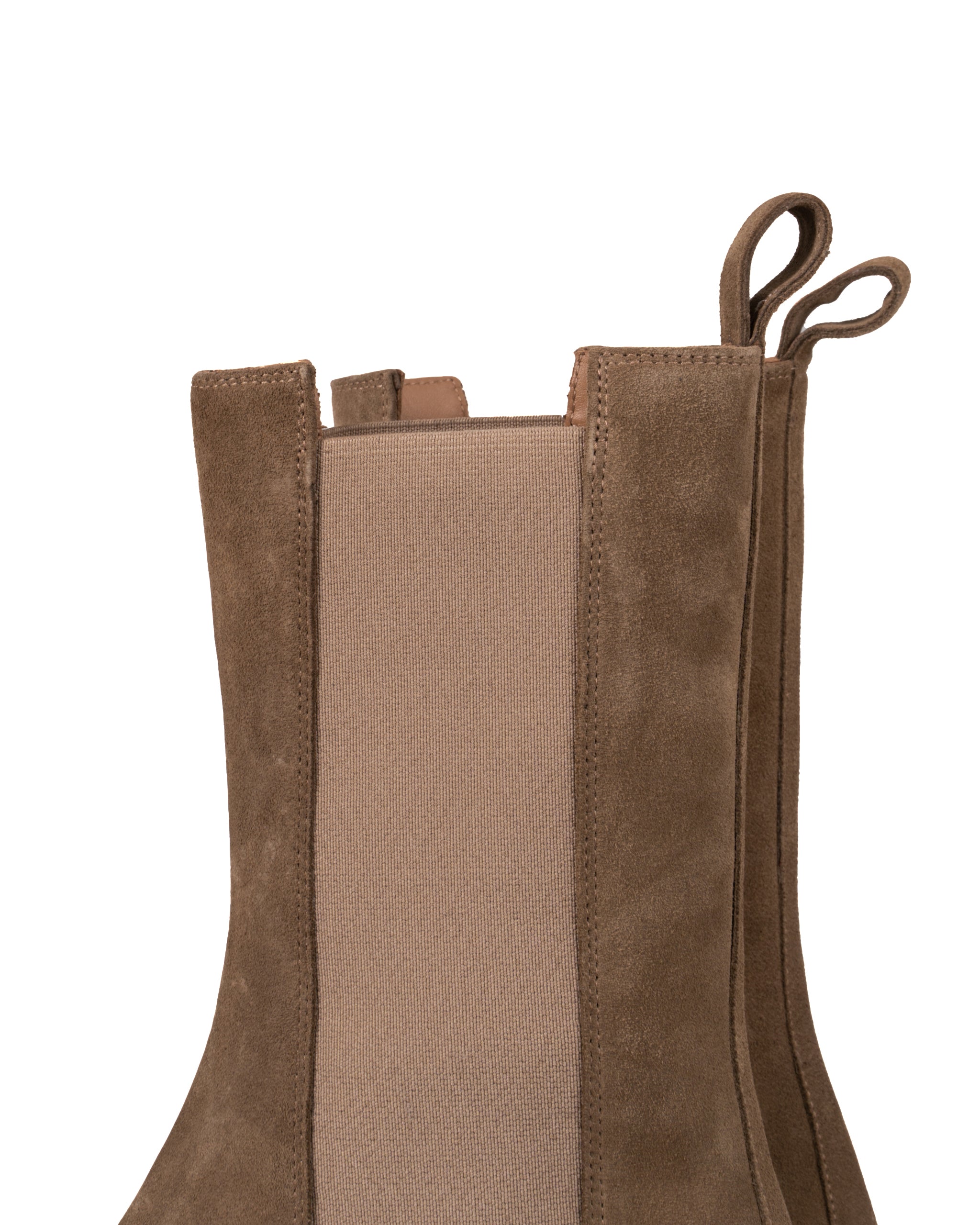 HIGH SUEDE CHELSEA BOOT