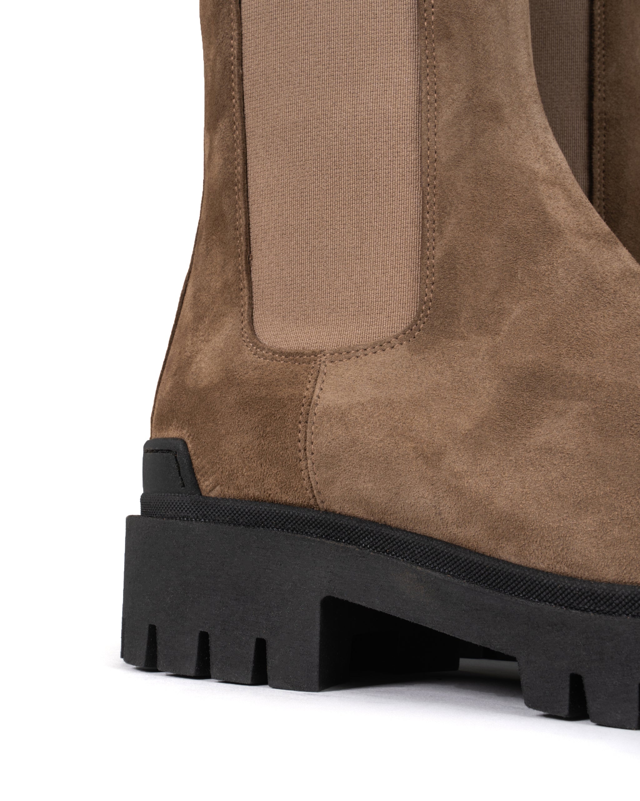 HIGH SUEDE CHELSEA BOOT
