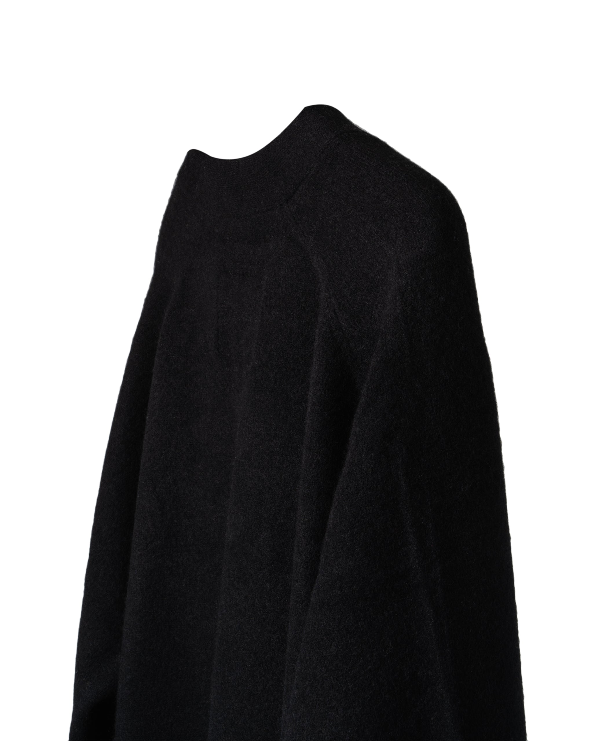 LEATHER PATCHED MAXFIELD CARDIGAN