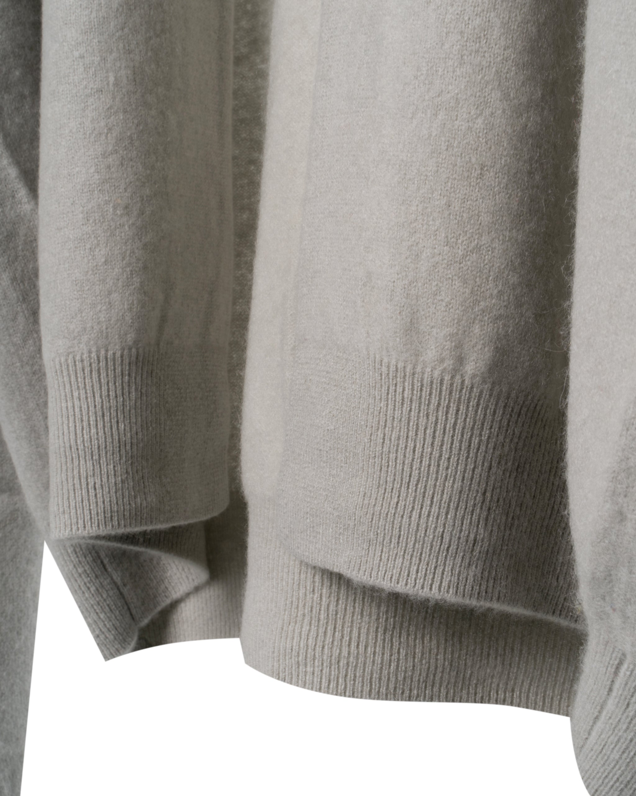 LEATHER PATCHED MAXFIELD CARDIGAN