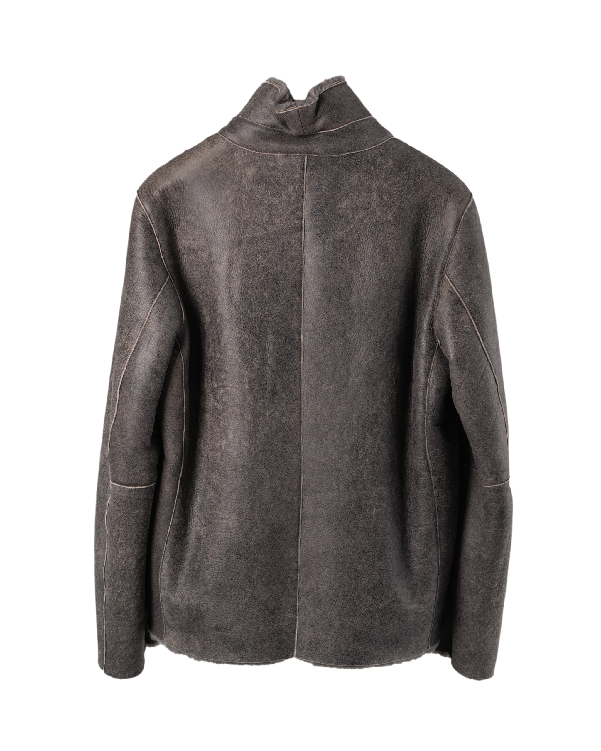 DOUBLEFACE SHEARLING BOMBER JACKET