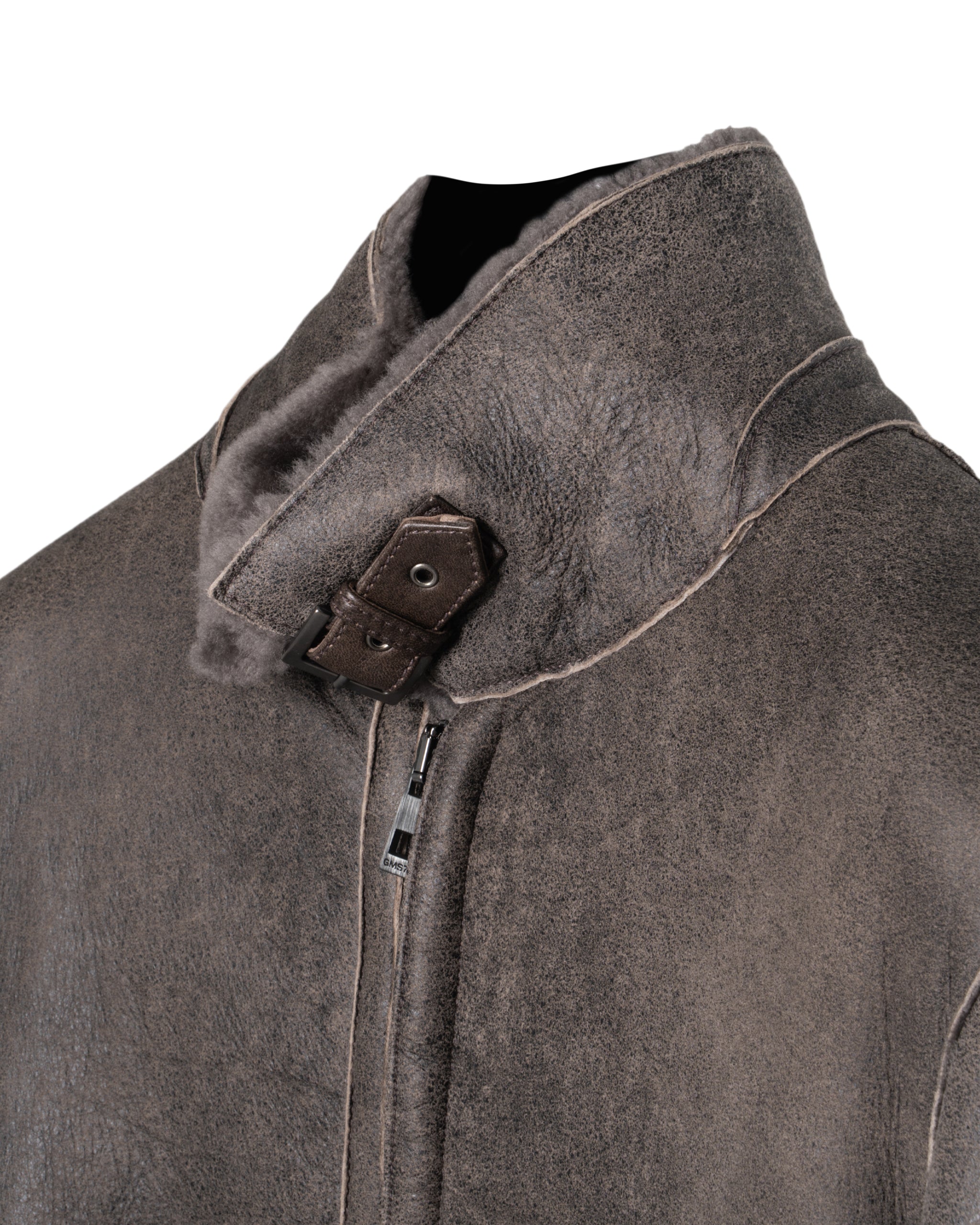 DOUBLEFACE SHEARLING BOMBER JACKET