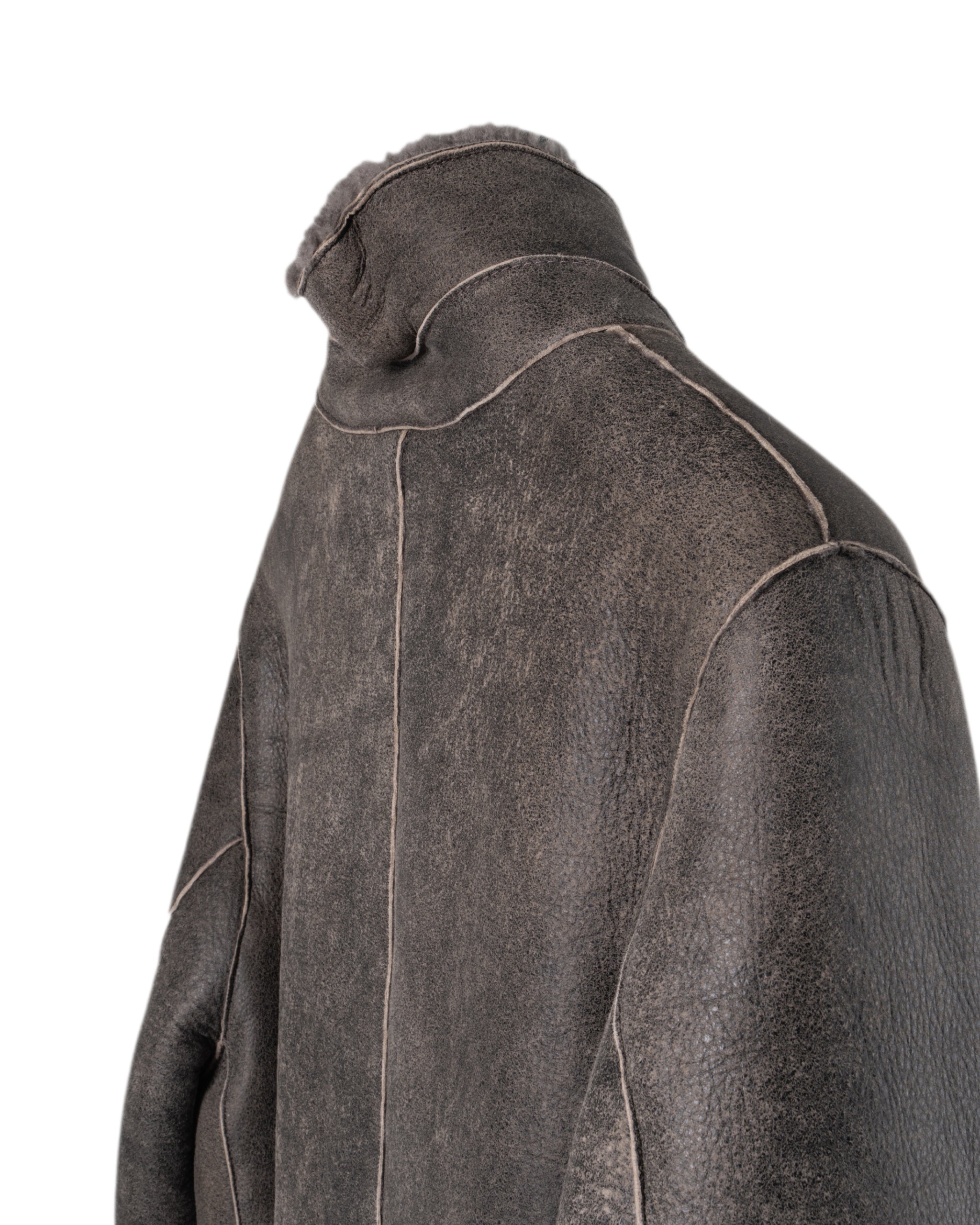 DOUBLEFACE SHEARLING BOMBER JACKET