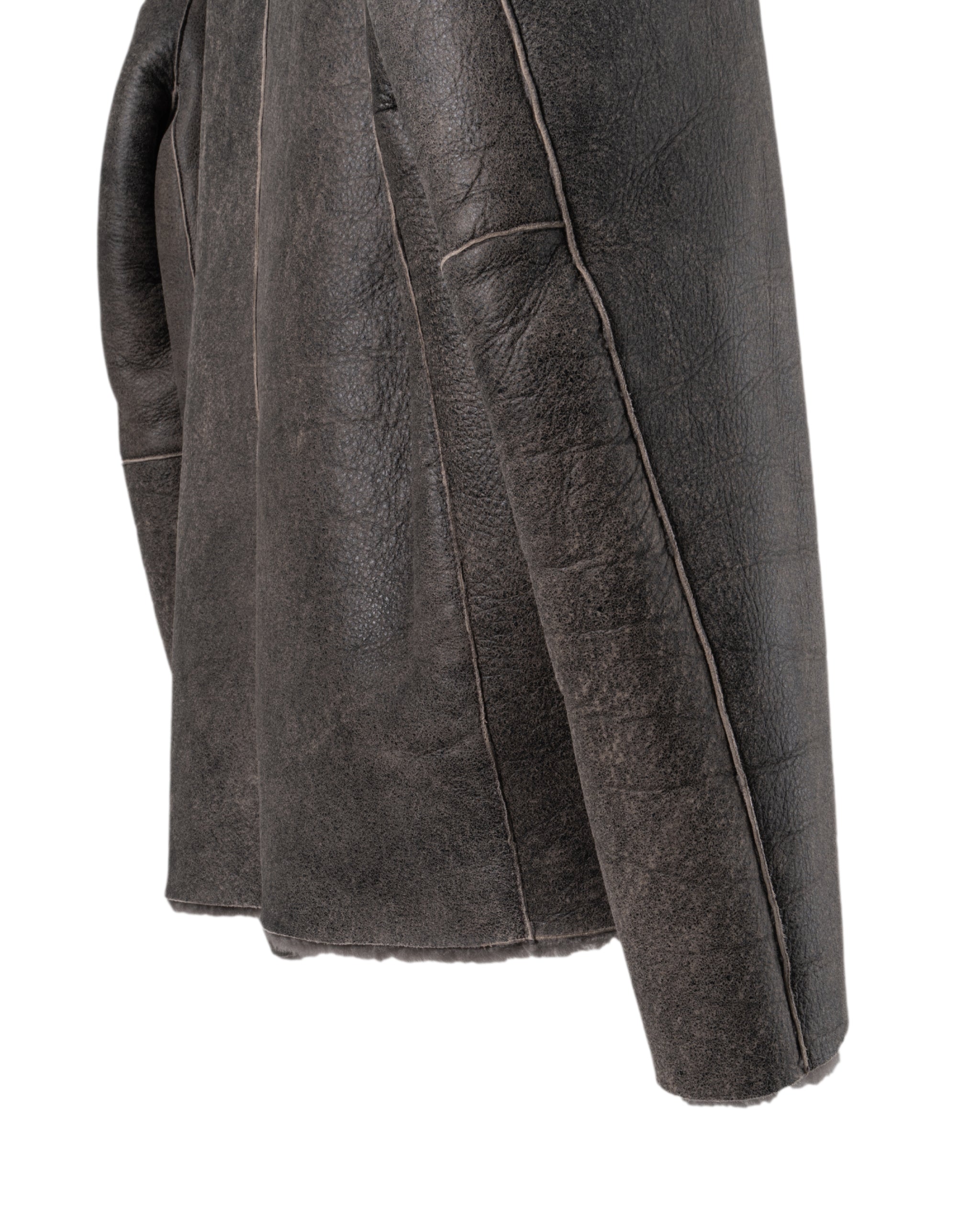 DOUBLEFACE SHEARLING BOMBER JACKET