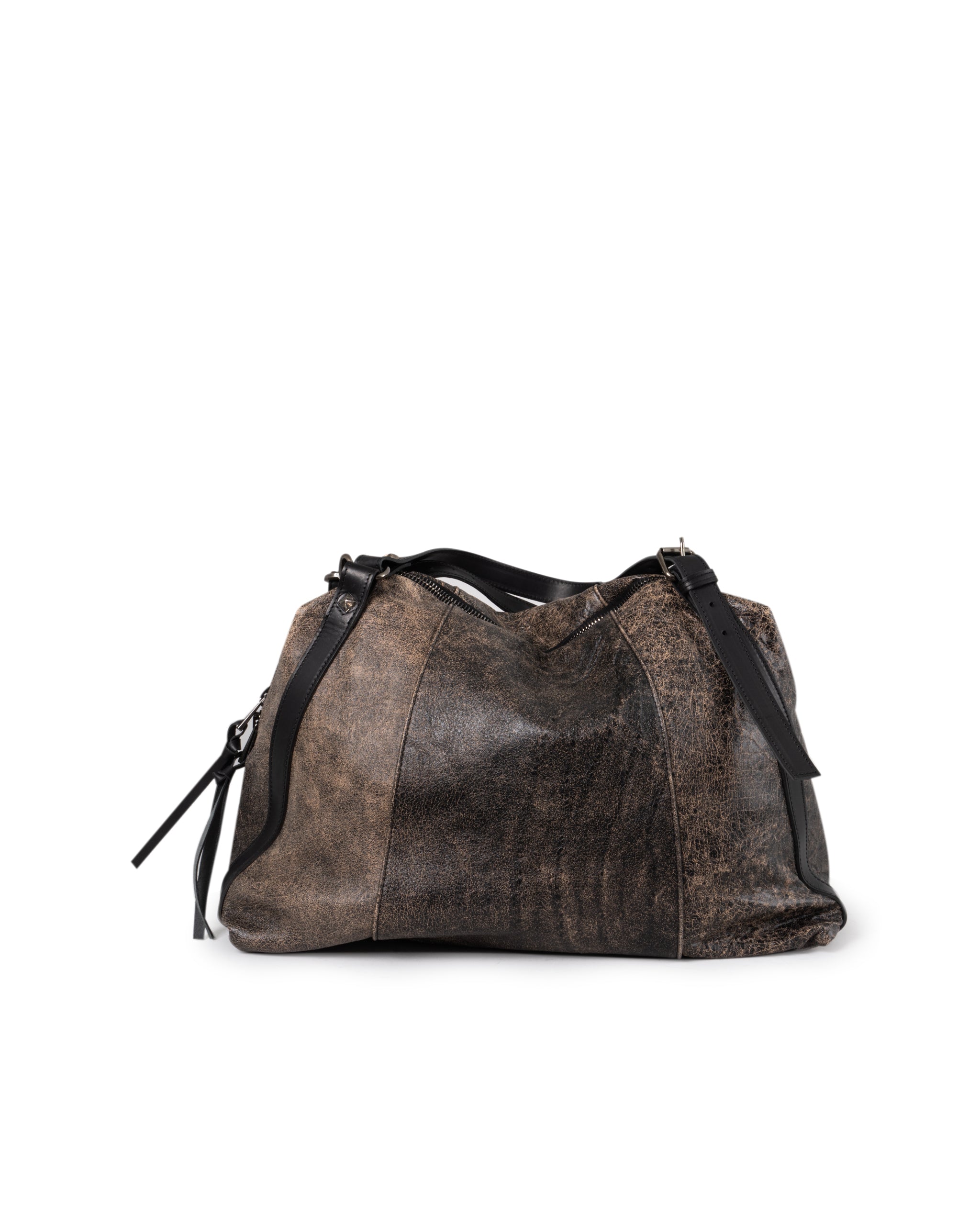 LUXURY VINTAGE ANTIK LEATHER HAND BAG