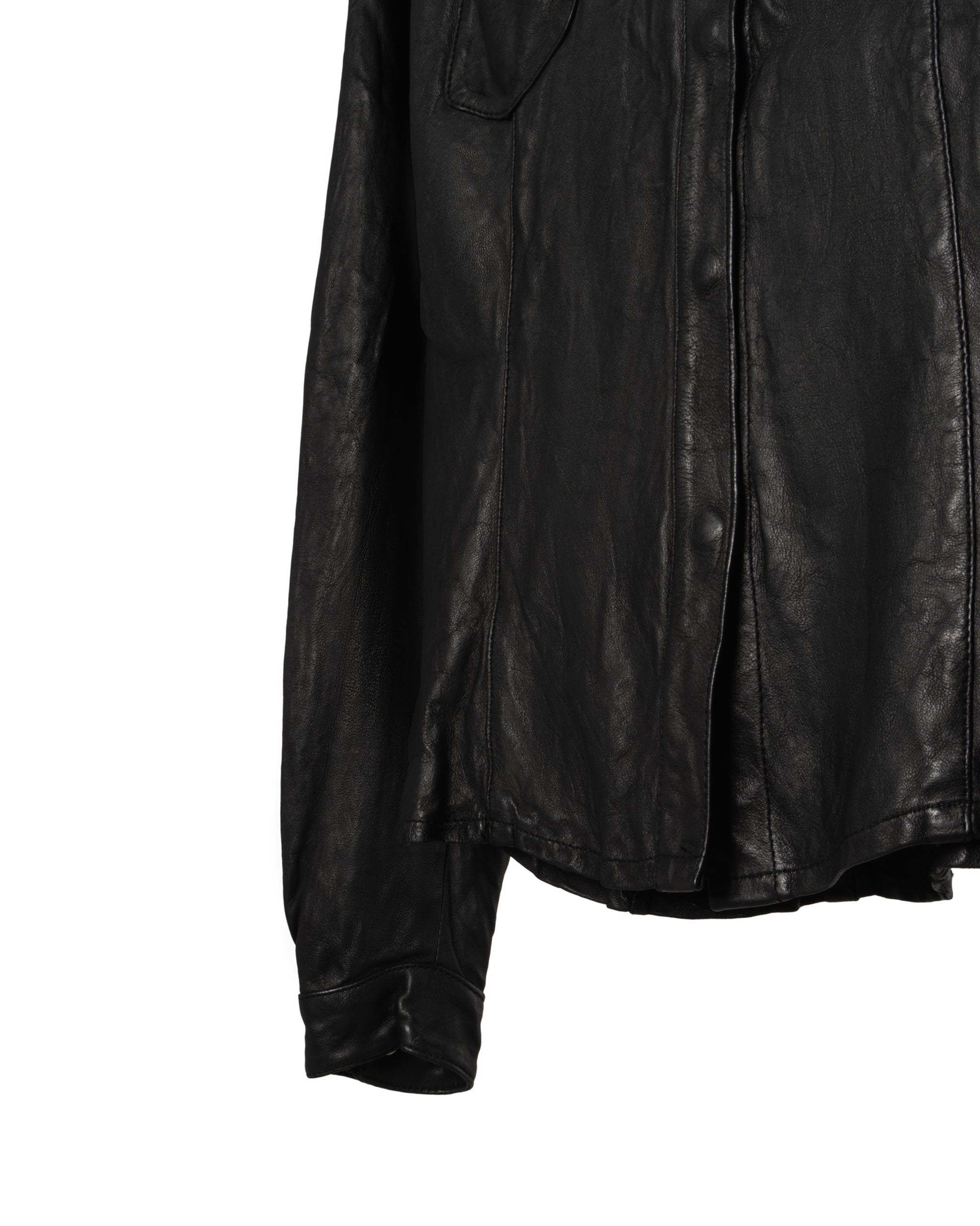 LEATHER FIELD SHIRT