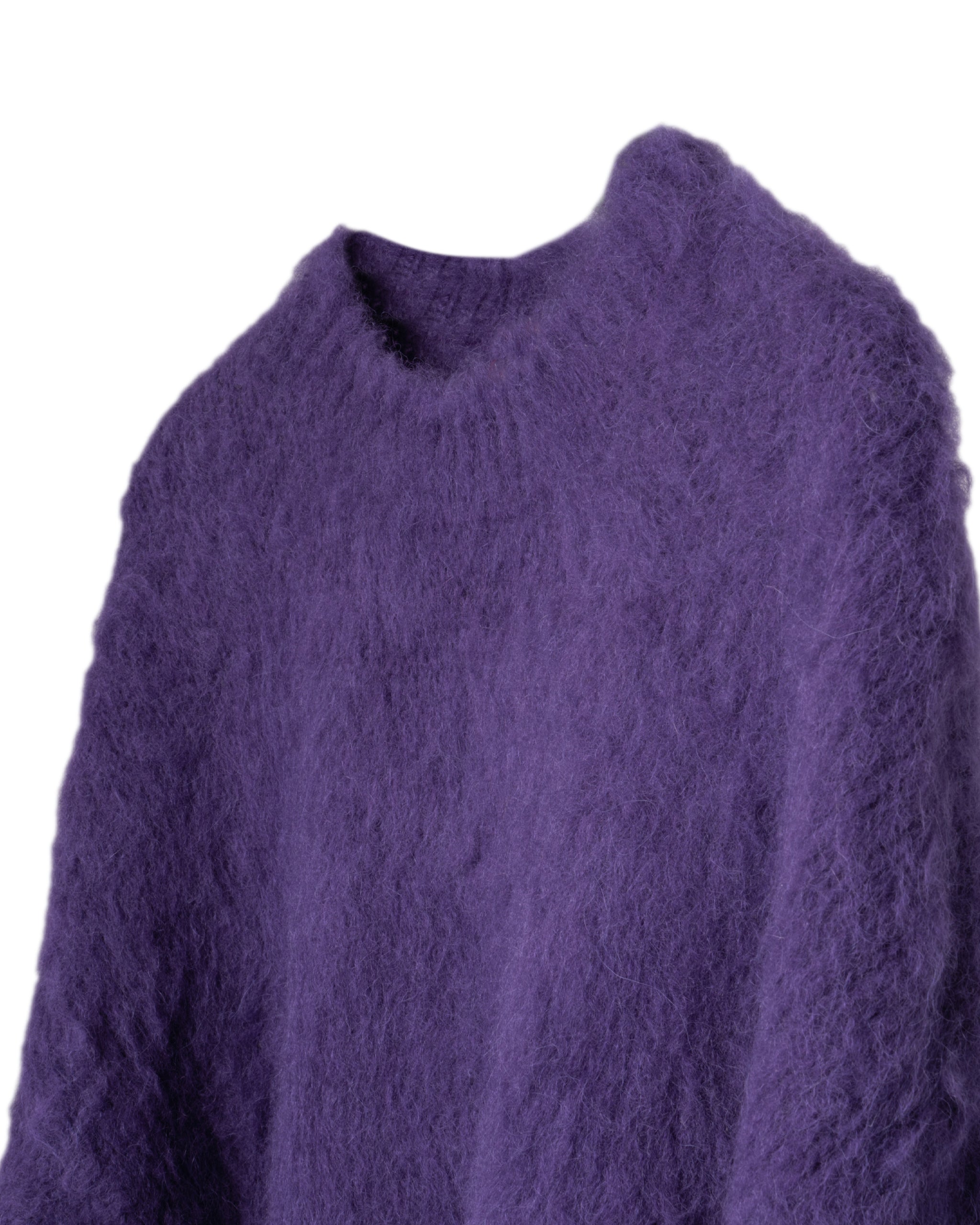 OVERSIZE FELTED ALPACA SWEATER