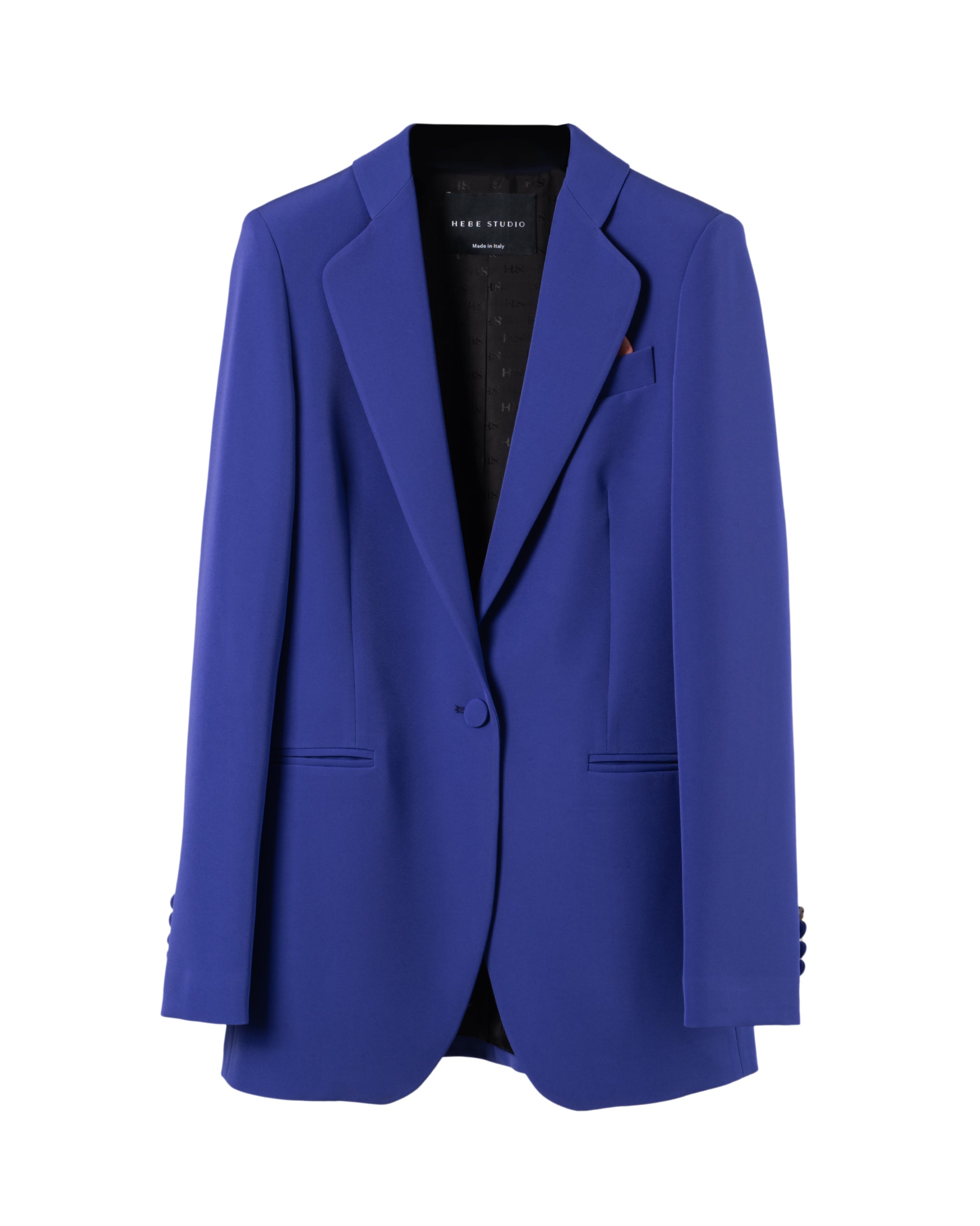 CLASSIC CREPE SMOKING BLAZER