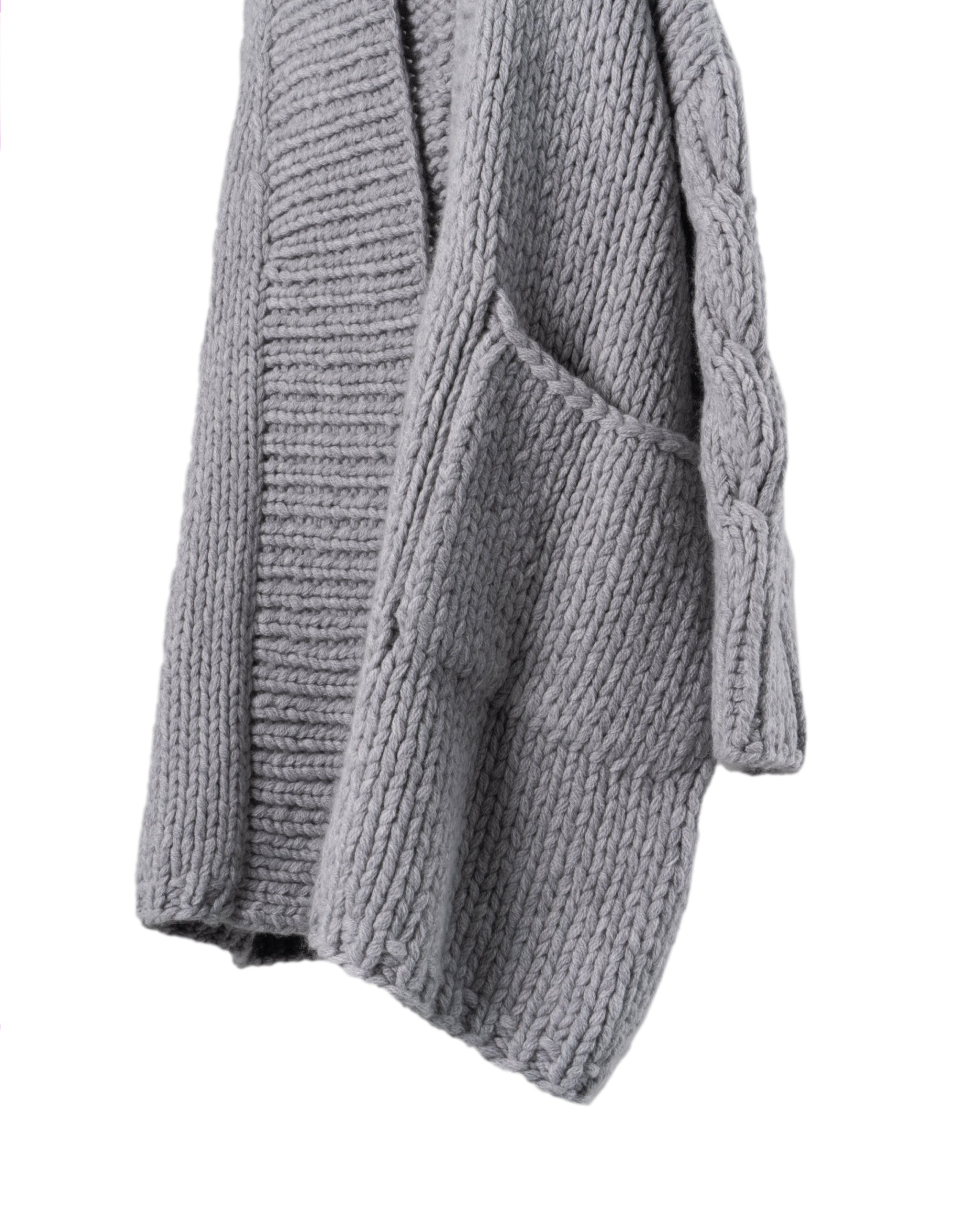 ONE GAGE CHUNKY CABLE CARDIGAN