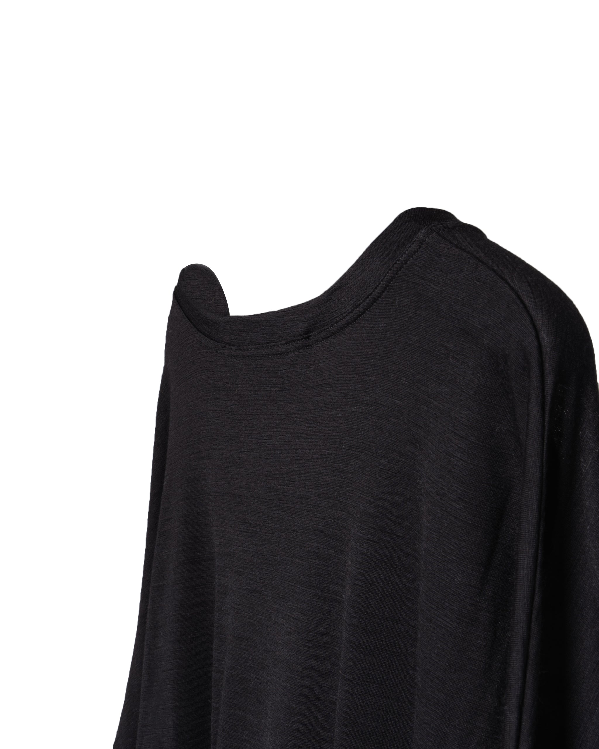 WOOL-JERSEY OVERSIZE LONG SHIRT
