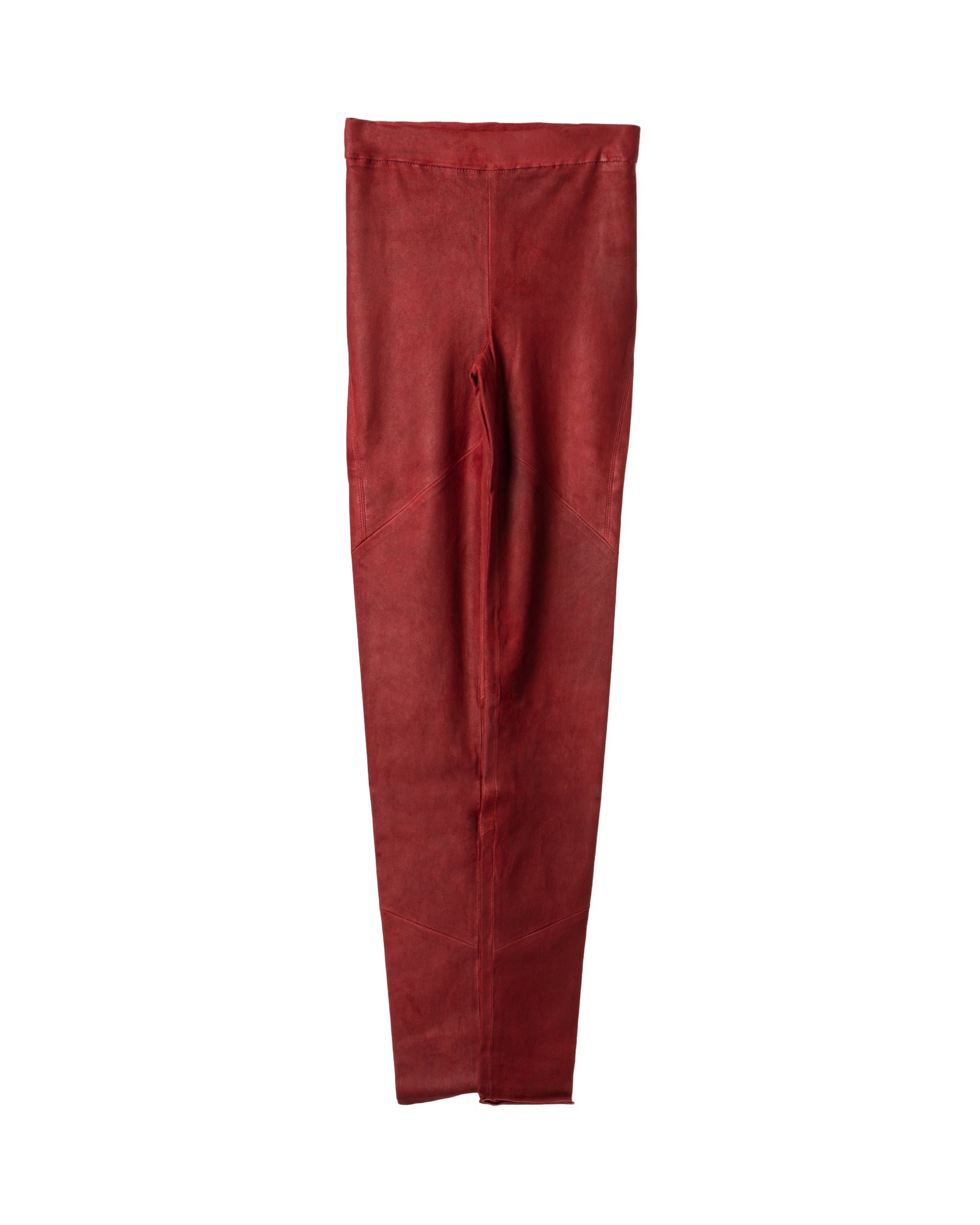 SUEDE SUPER STRETCH LEATHER LEGGINGS