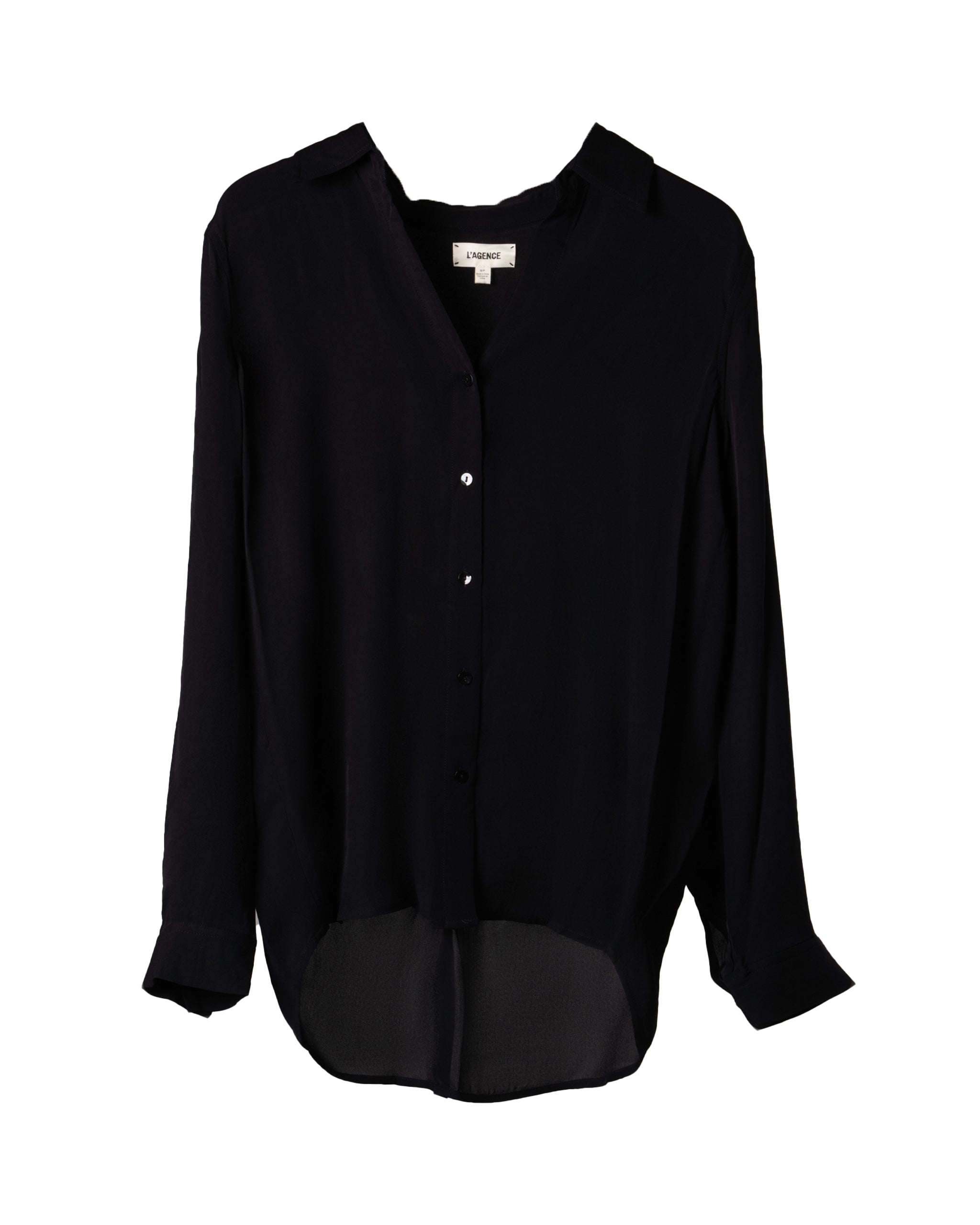 SOLID COLOR SILK BLOUSES