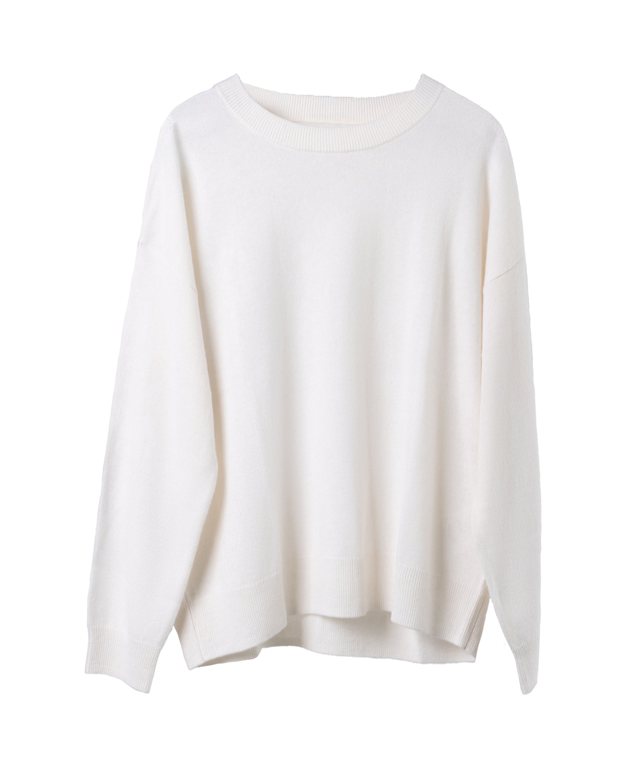 CASHMERE CREW NECK SWEATER