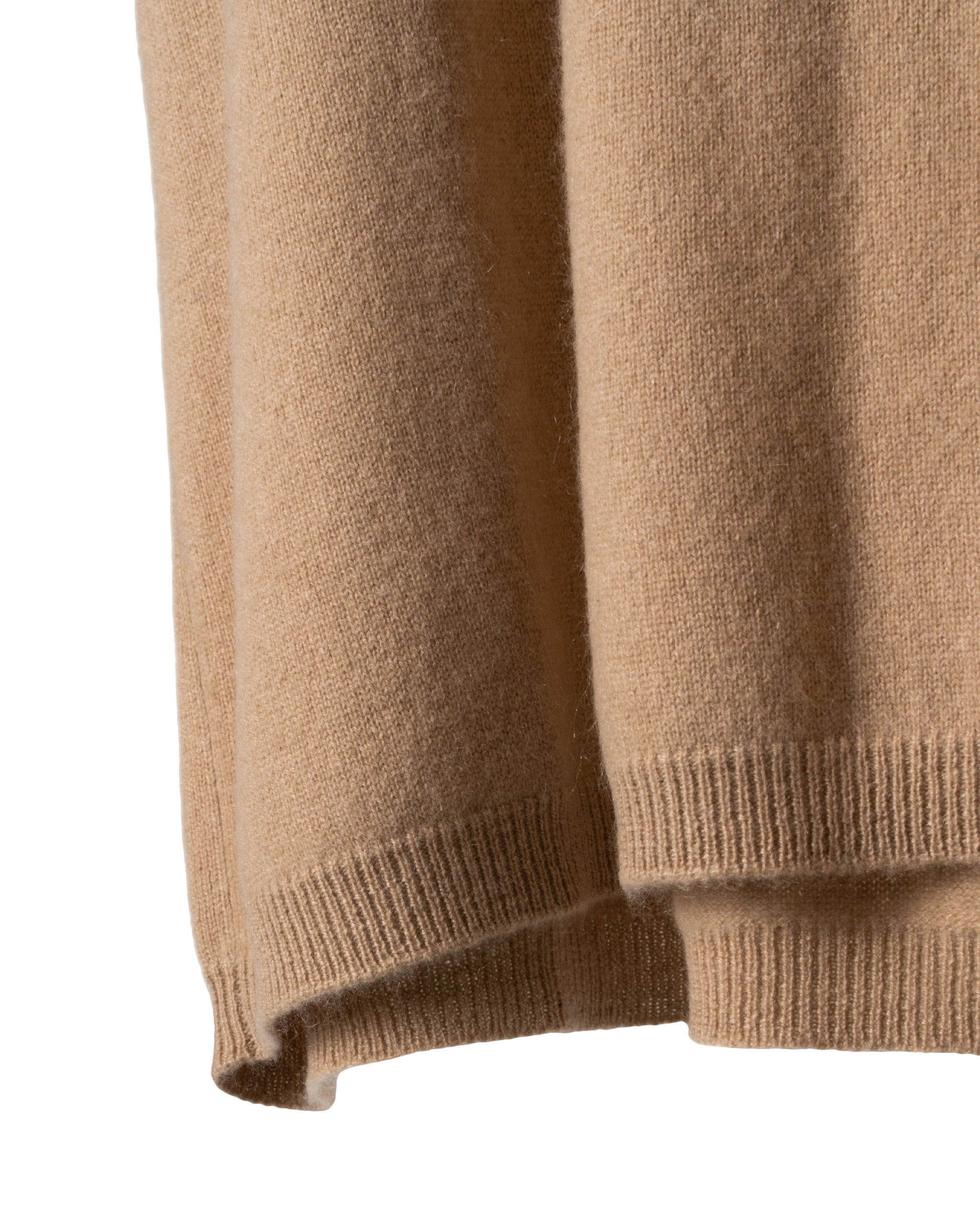 2PLY CASHMERE-OVERSIZE CREW NECK BLOUSE