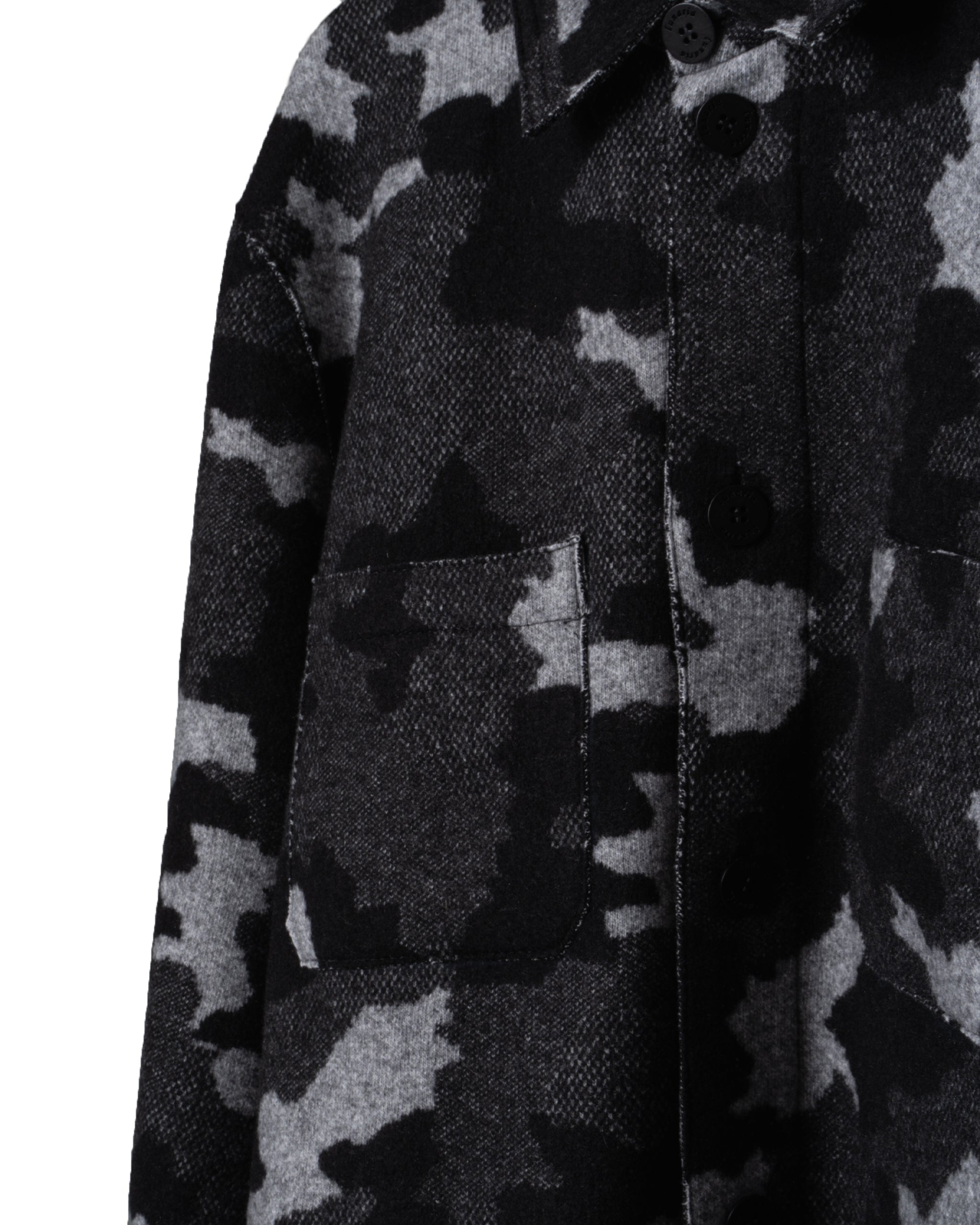CAMOU REVERSABLE CASHMERE SHIRT