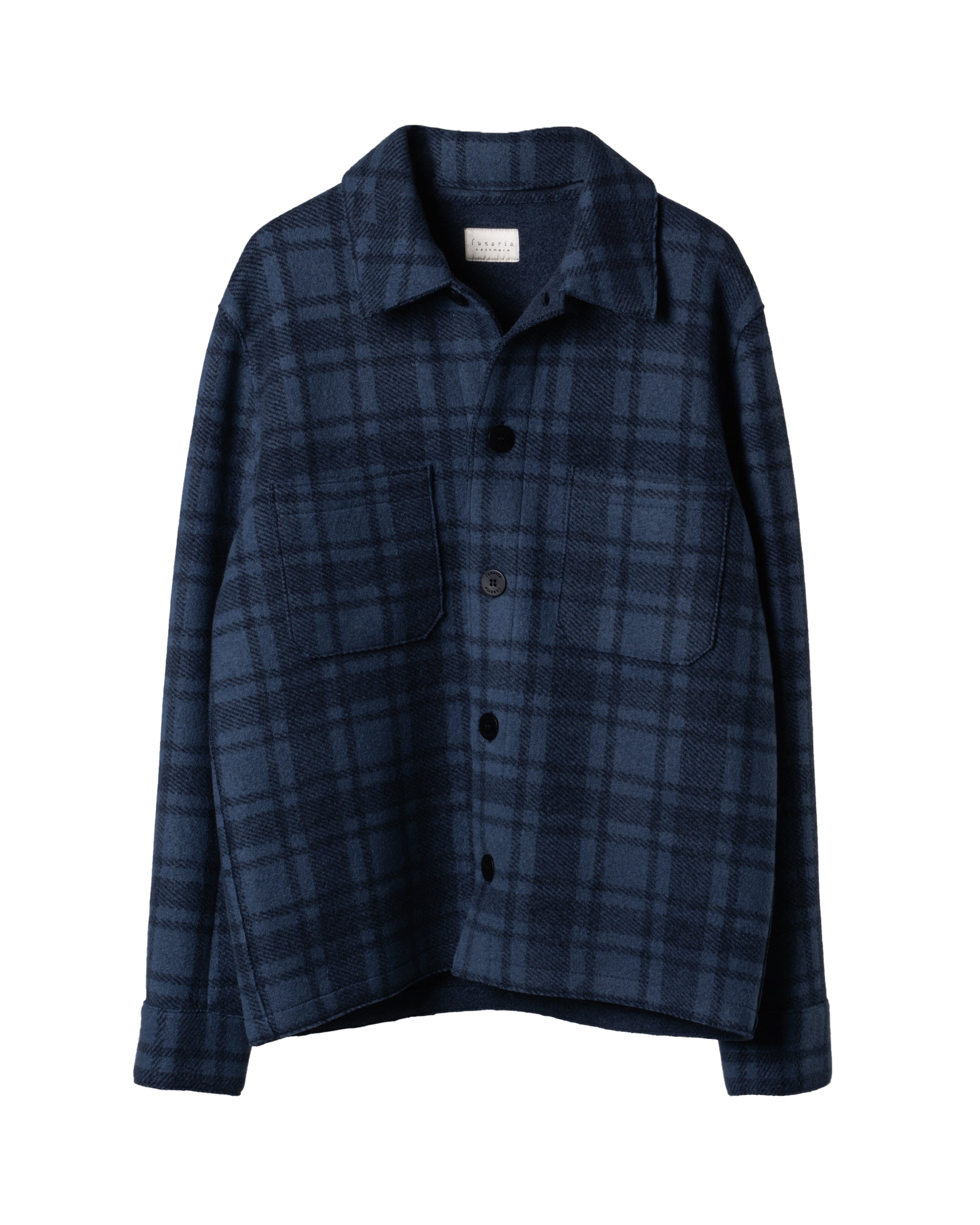2PLY PRINTED TARTAN SHIRT