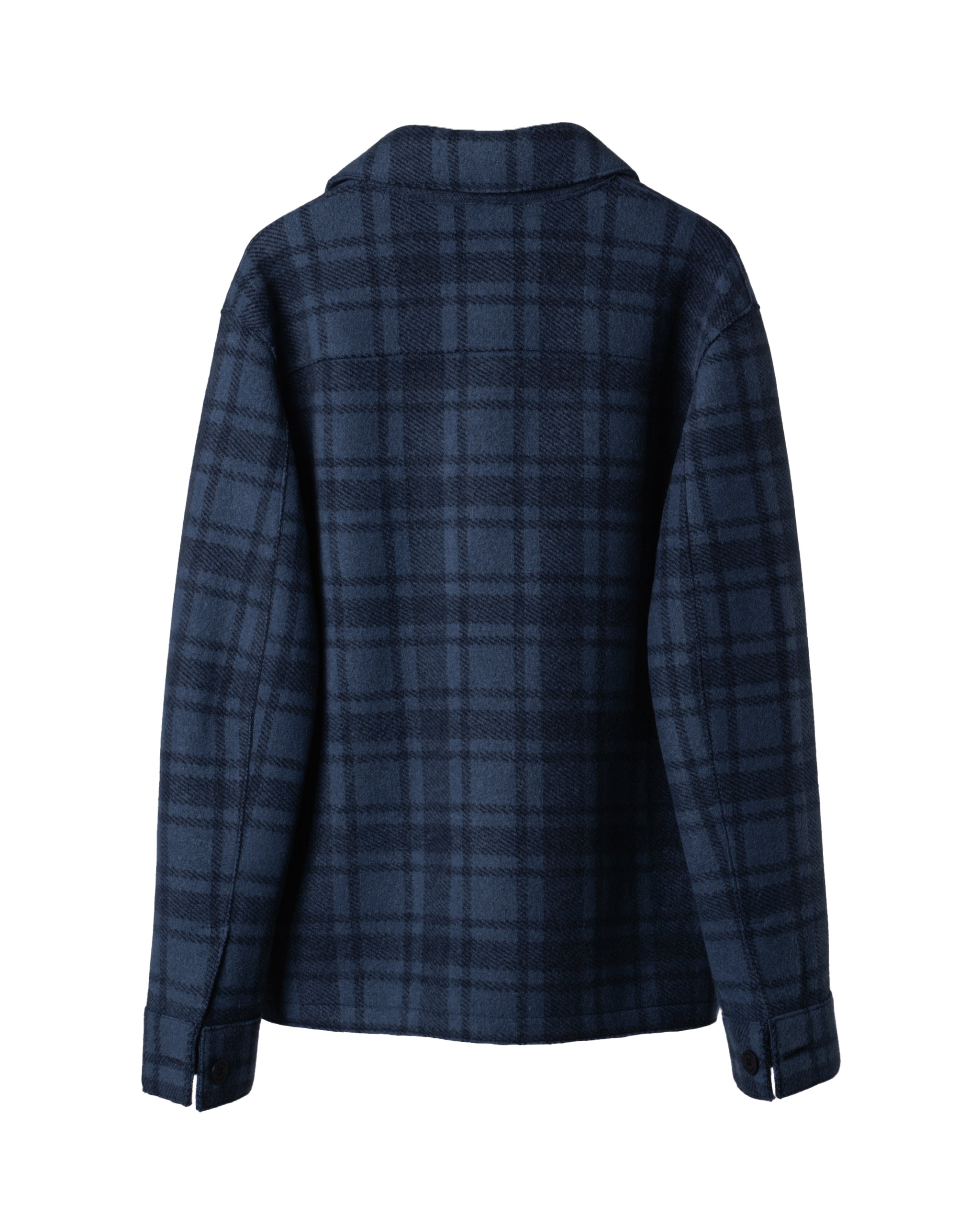 2PLY PRINTED TARTAN SHIRT