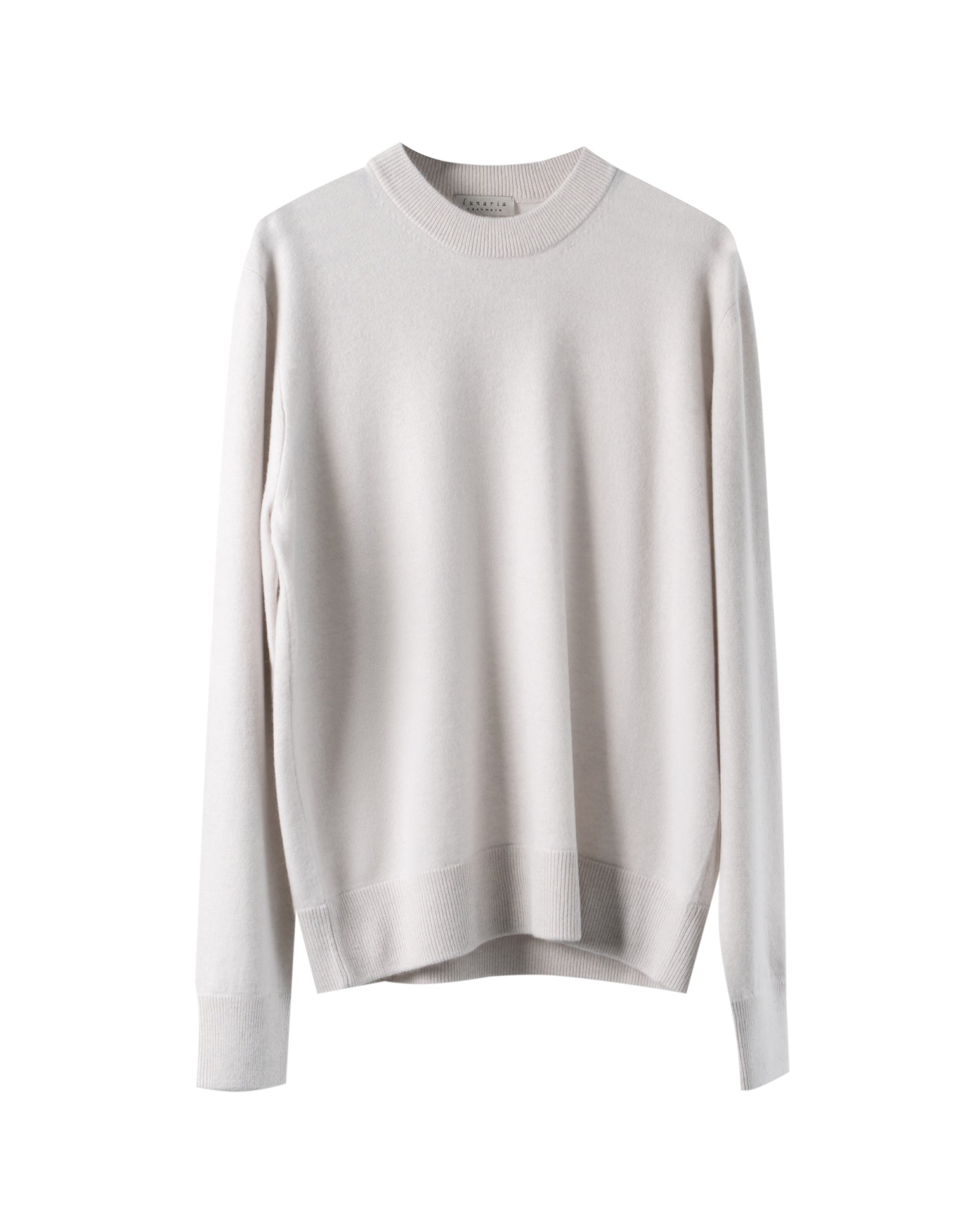 2PLY-DOUBLE SEAM CREW SWEATER
