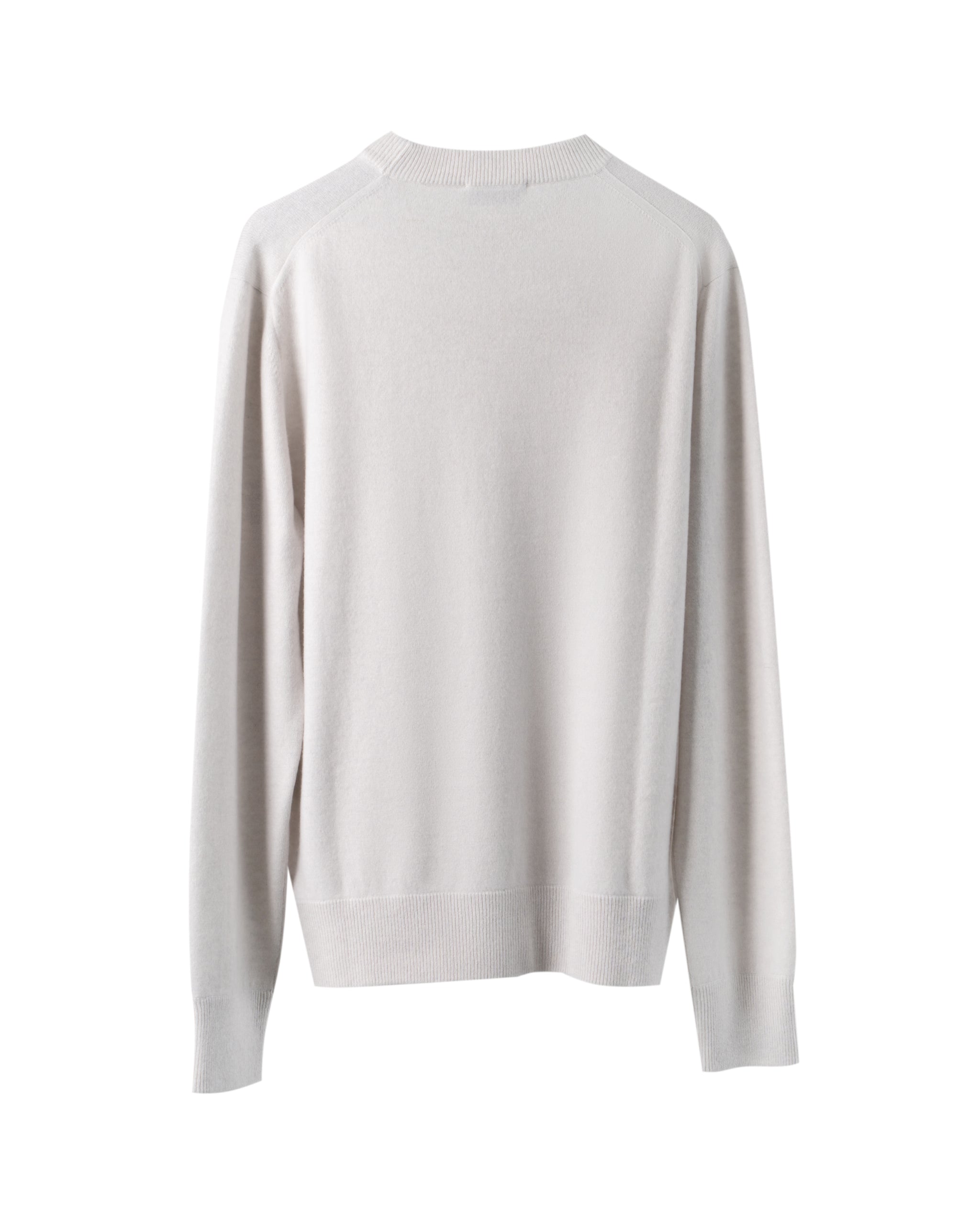 2PLY-DOUBLE SEAM CREW SWEATER