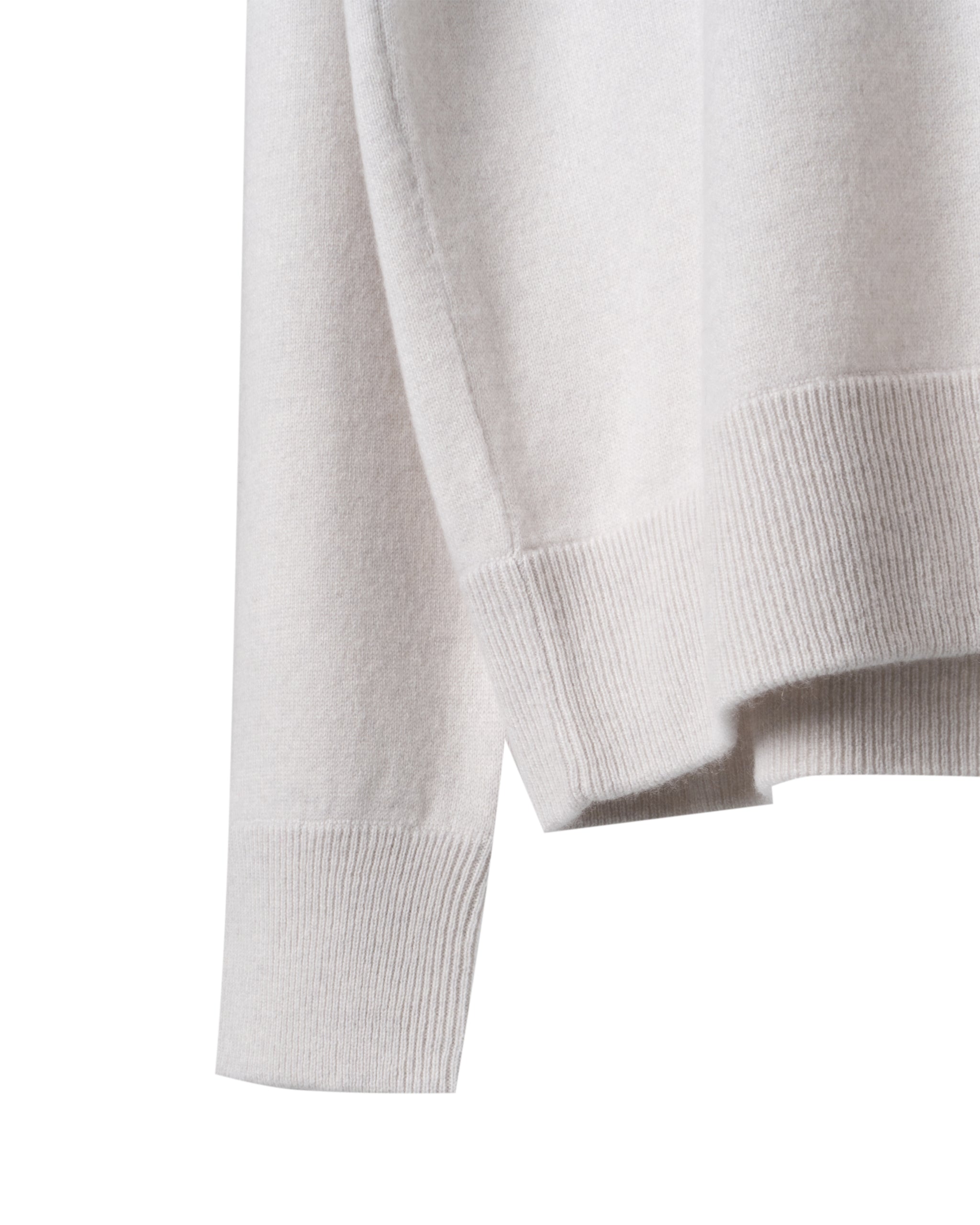 2PLY-DOUBLE SEAM CREW SWEATER