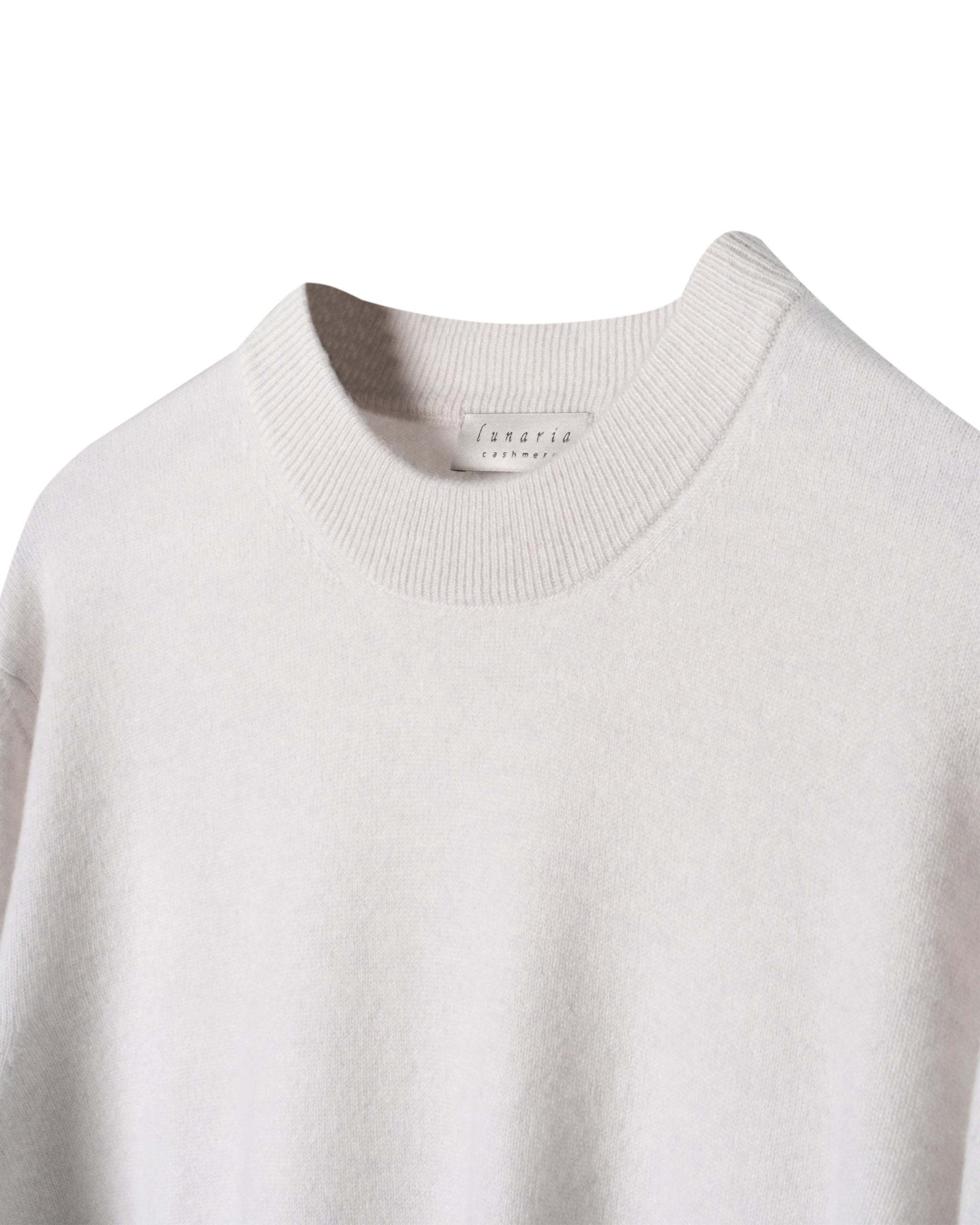 2PLY-DOUBLE SEAM CREW SWEATER