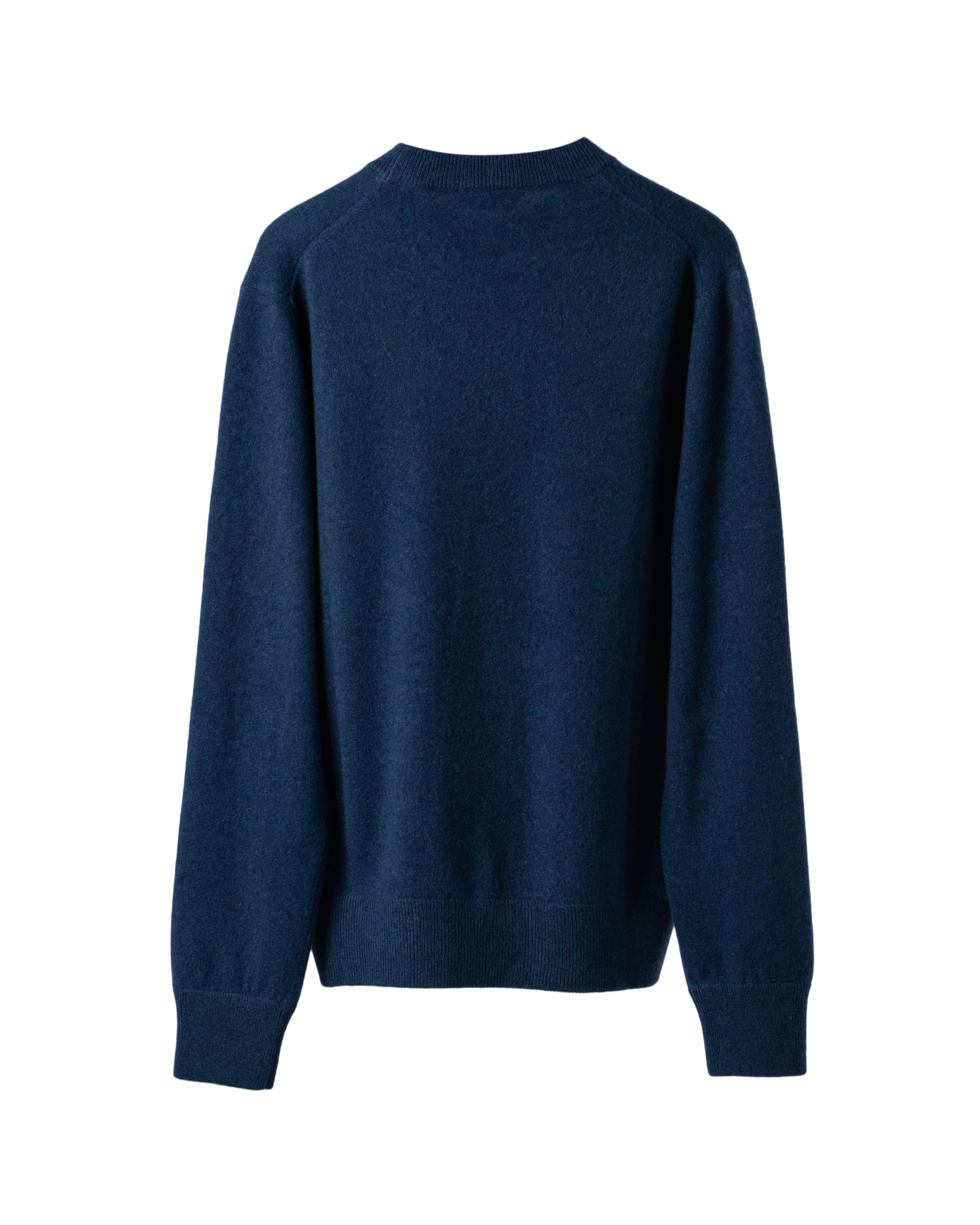 2PLY-DOUBLE SEAM CREW SWEATER