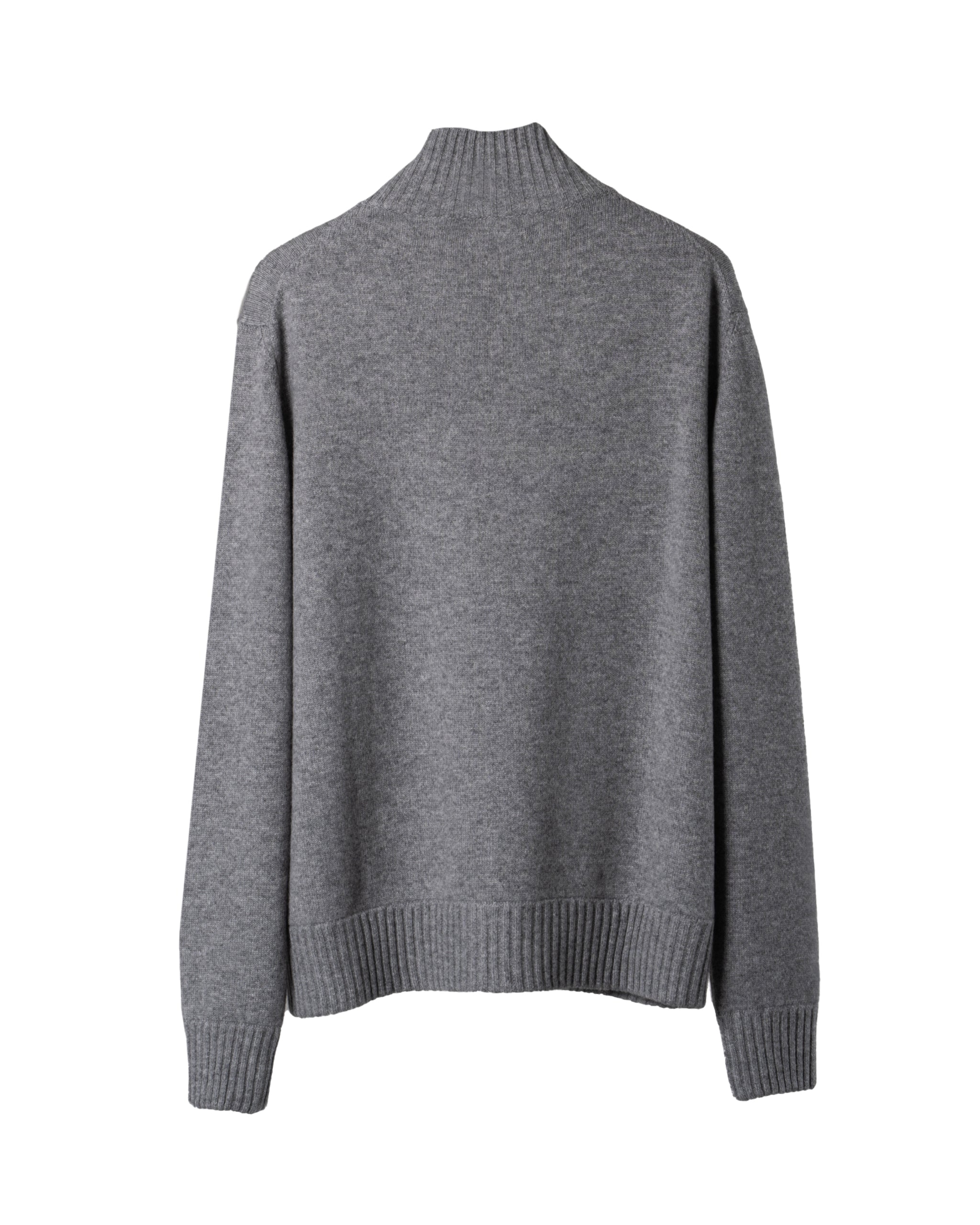 4PLY CASHMERE ZIP CARDIGAN