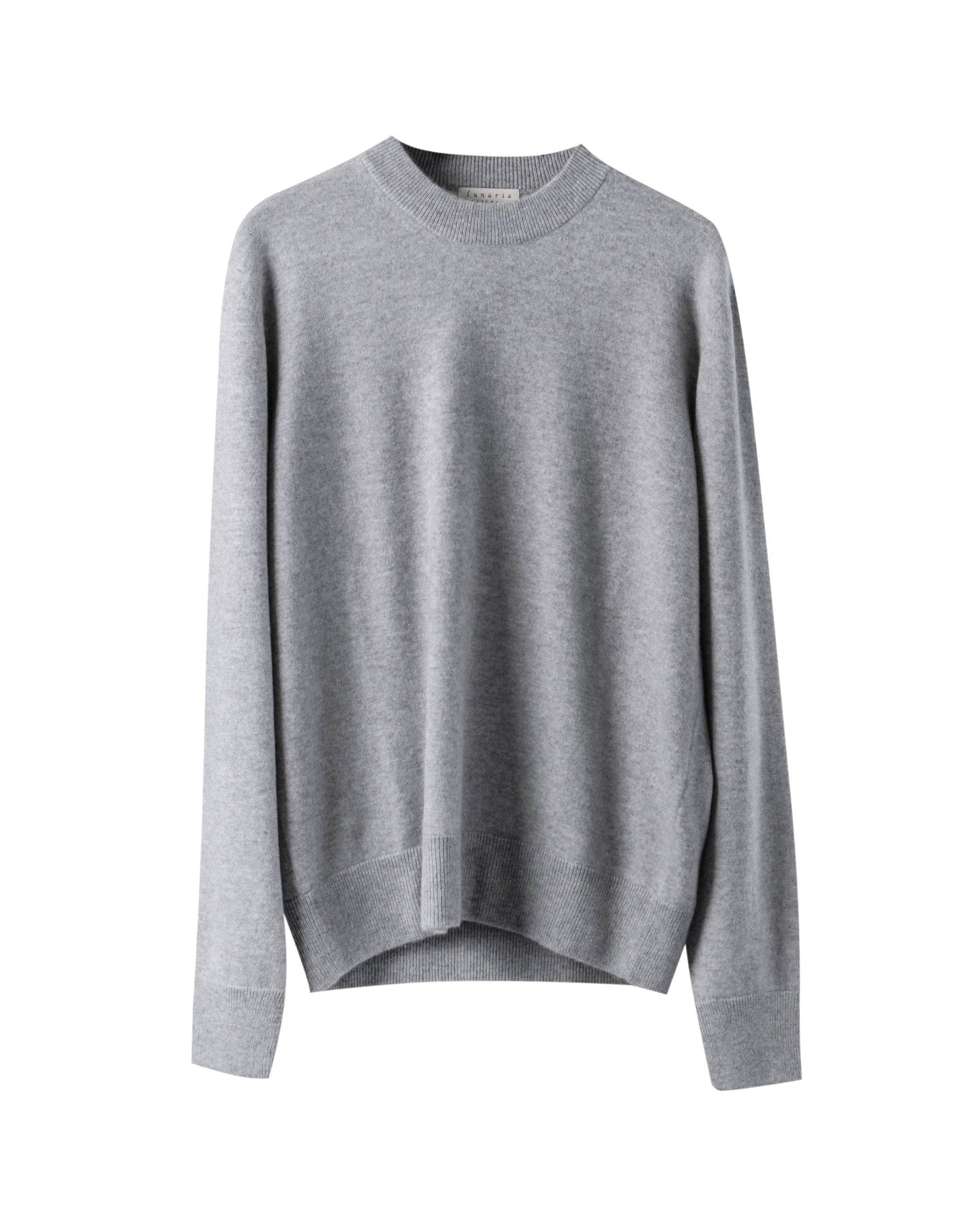 2PLY-DOUBLE SEAM CREW SWEATER